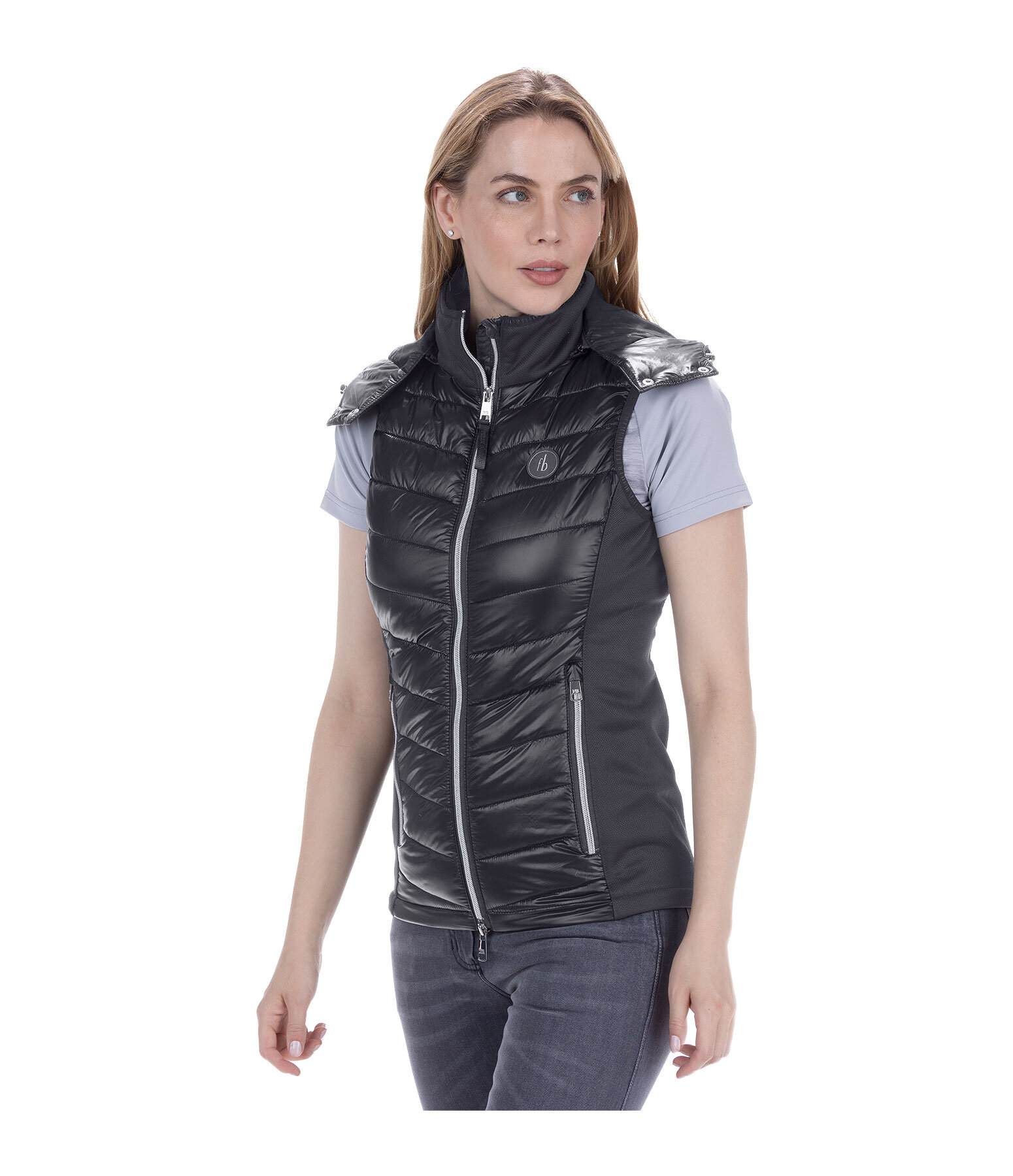 combi bodywarmer Lilah met capuchon