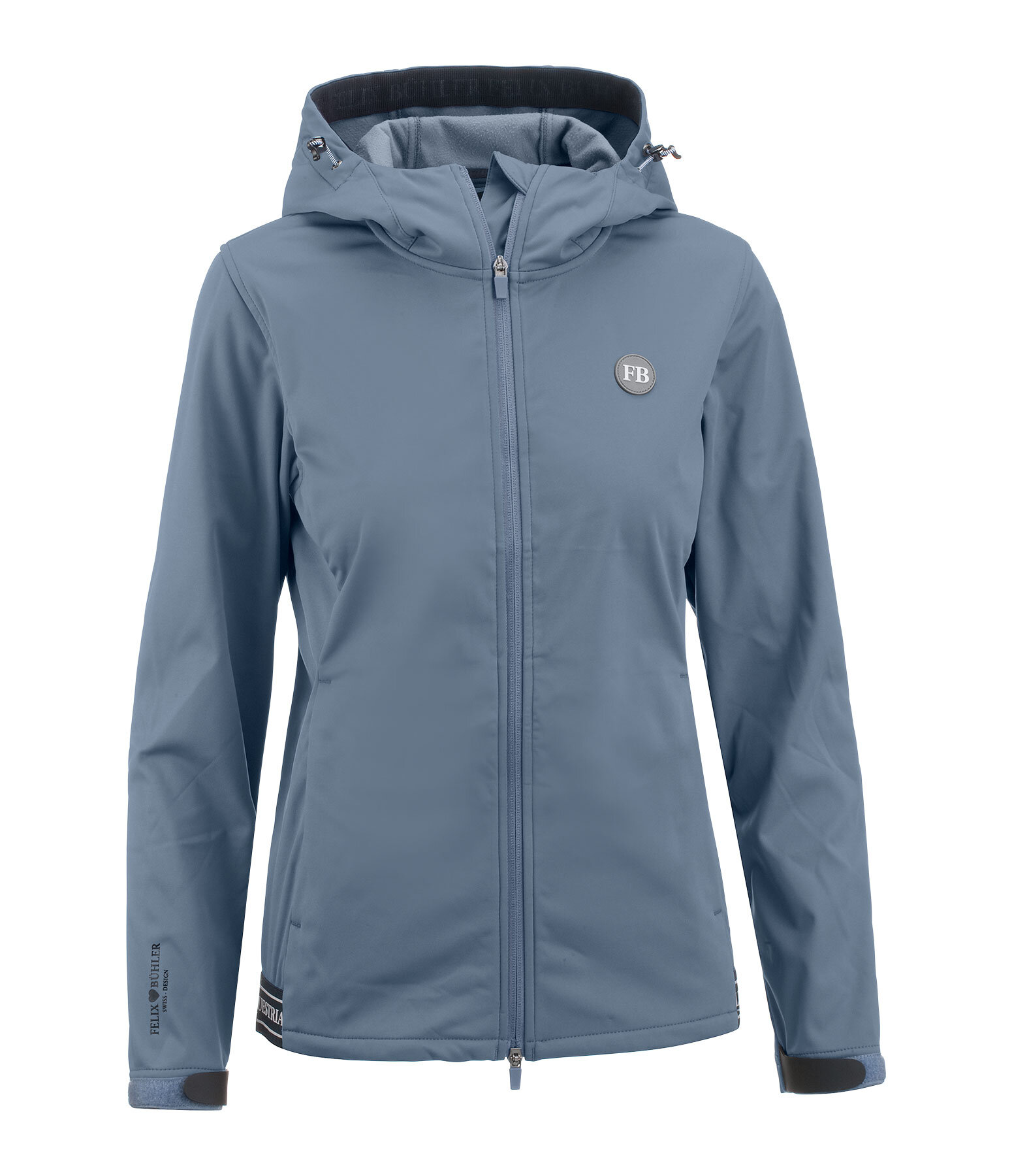 softshell jas Elsa met capuchon