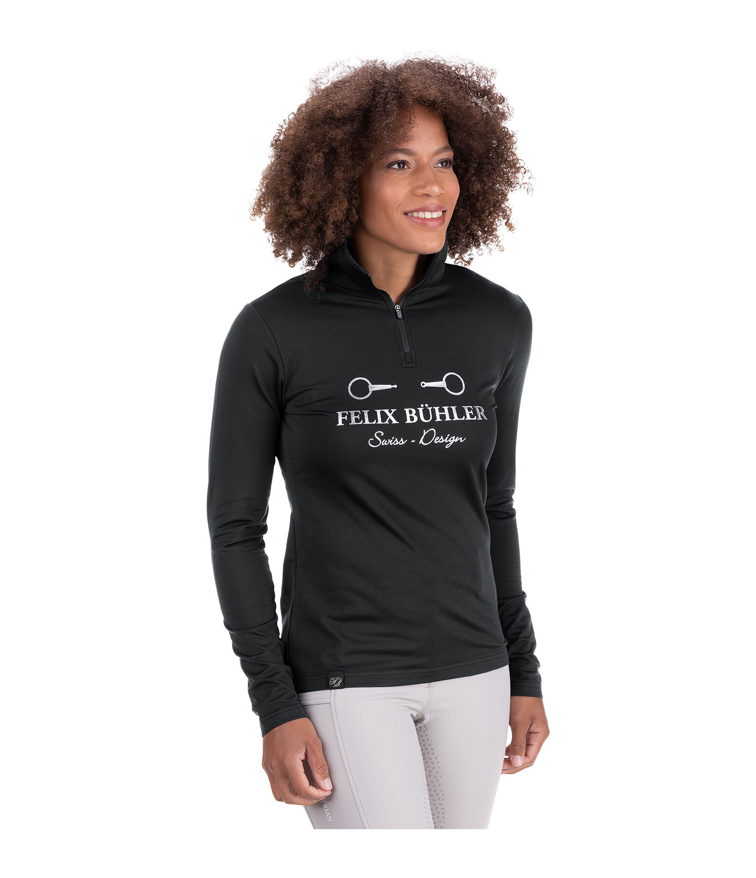 performance stretch longsleeve Kendra met capuchon