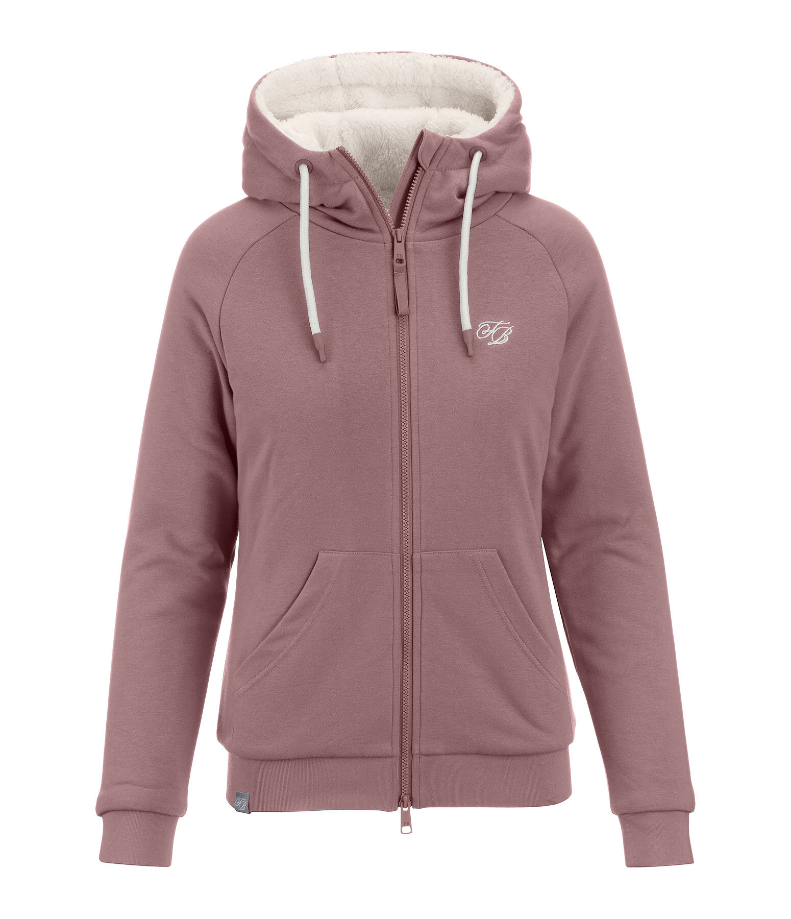 teddy sweatjas Kaja met capuchon