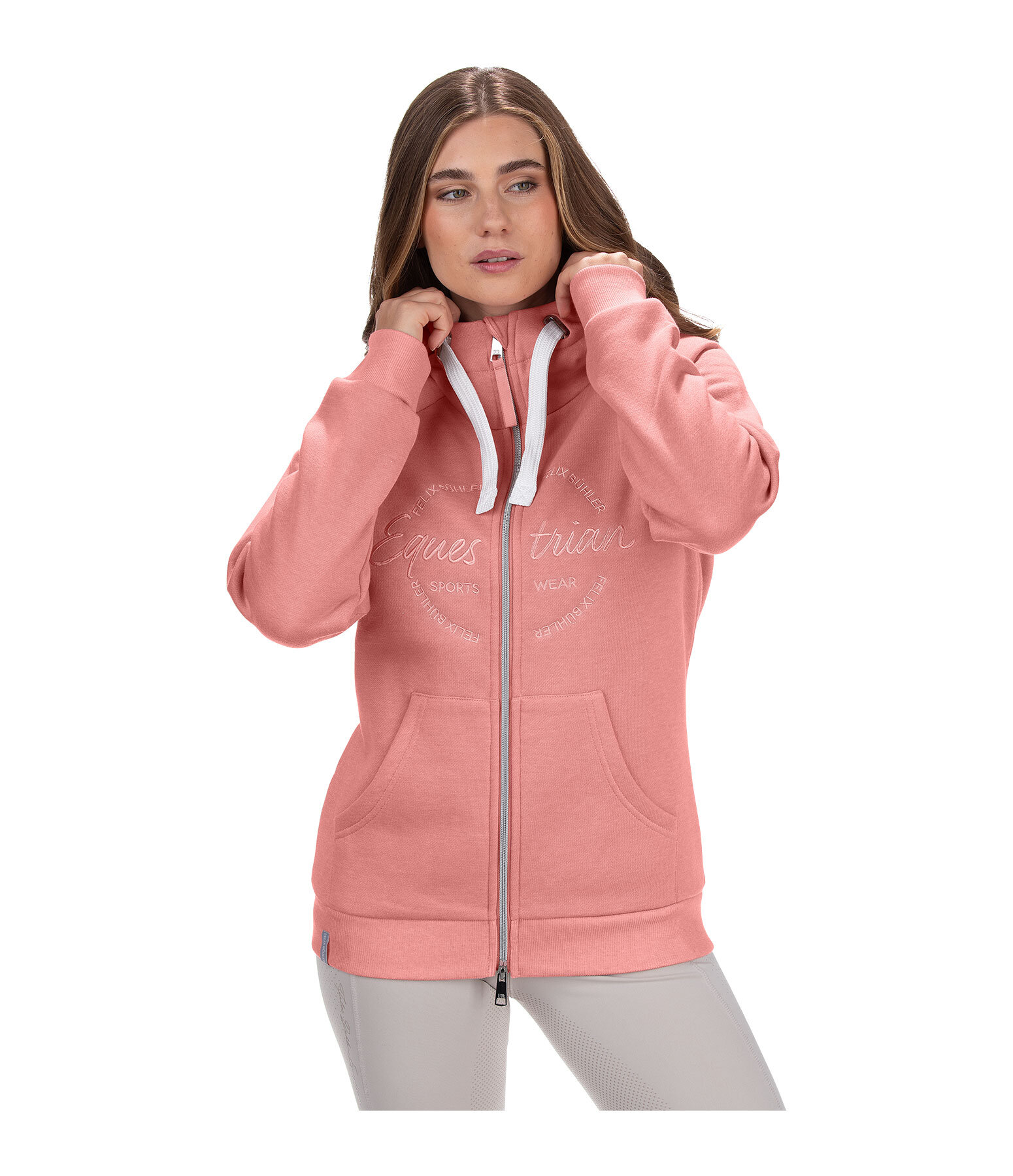 sweatjas Lynn met capuchon