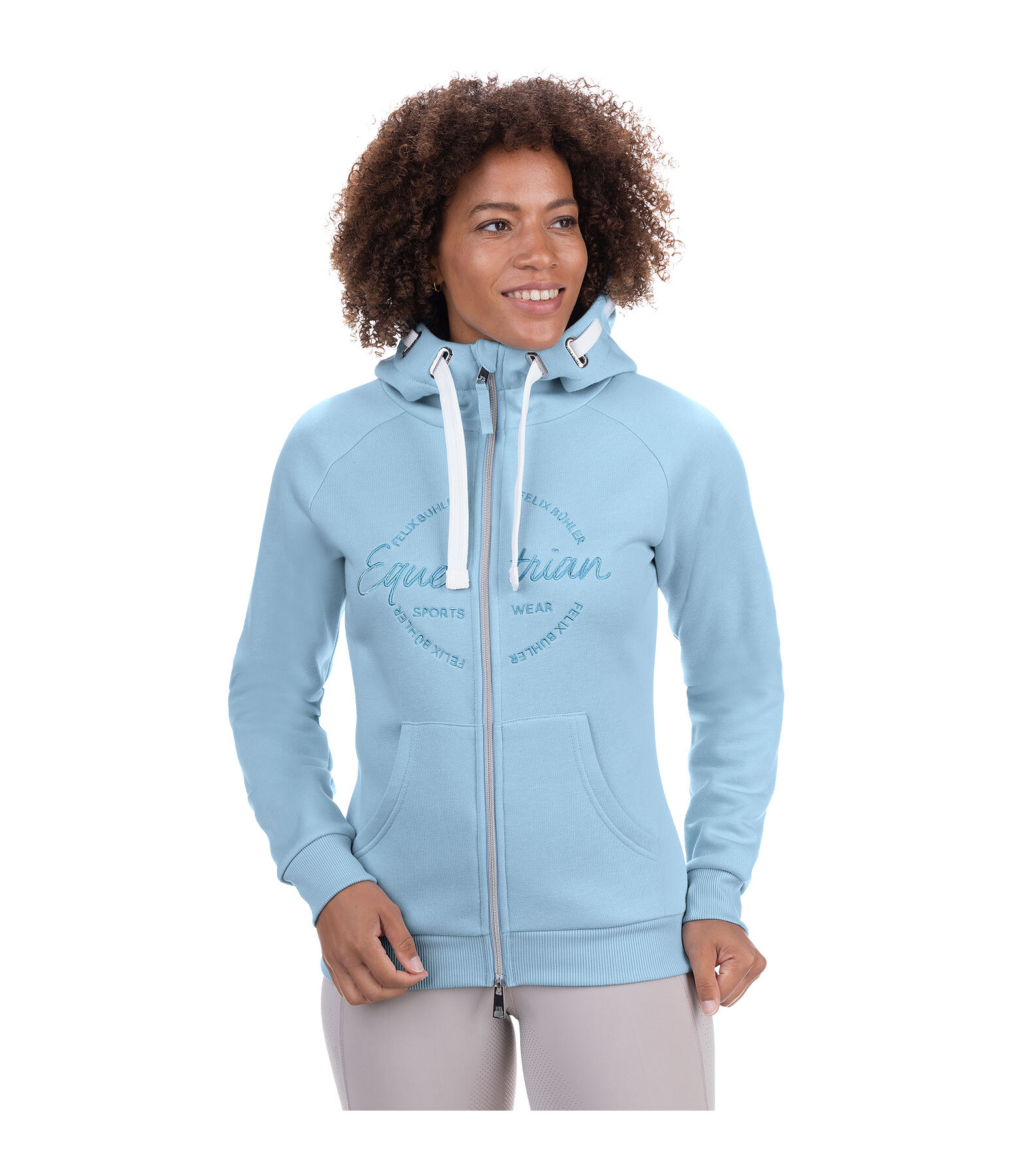 sweatjas Lynn met capuchon