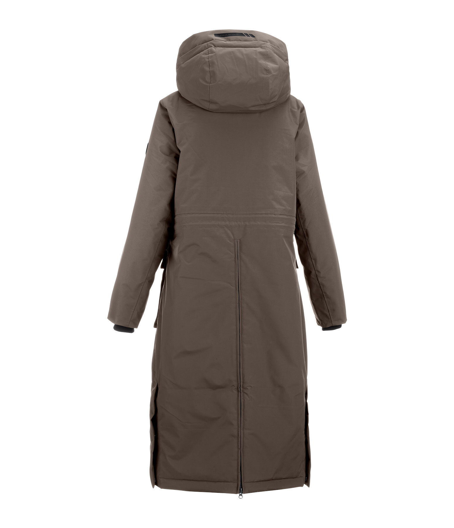 functionele lange parka Claudi met capuchon