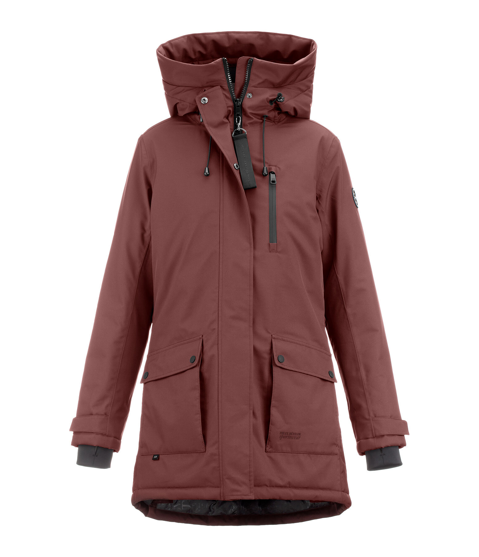 functionele rijparka Anouk met capuchon