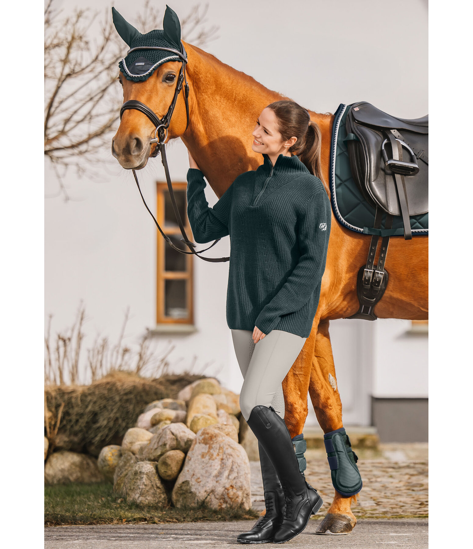 gebreide pullover Madleen
