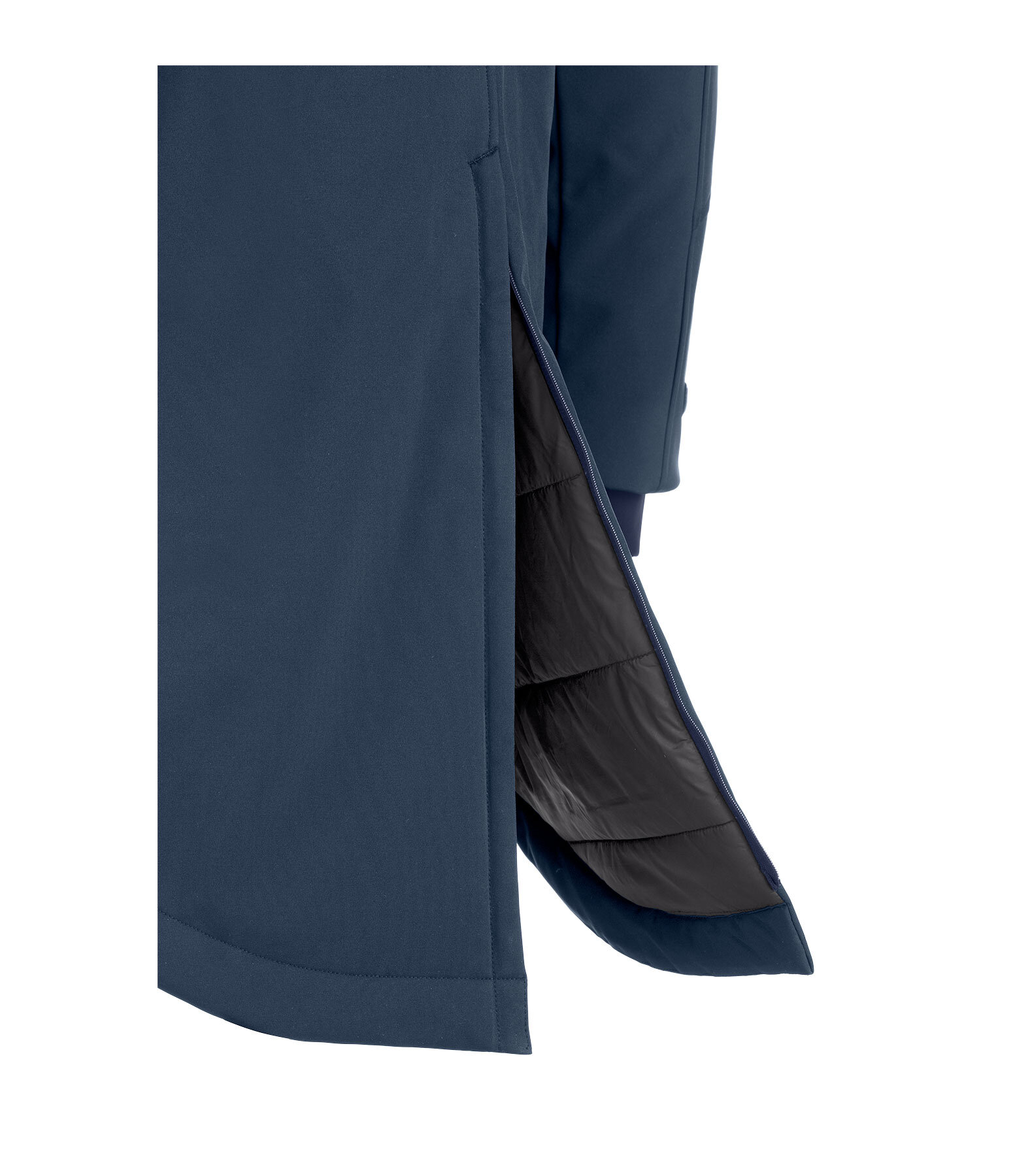 softshell rij-jas Aurelie met capuchon
