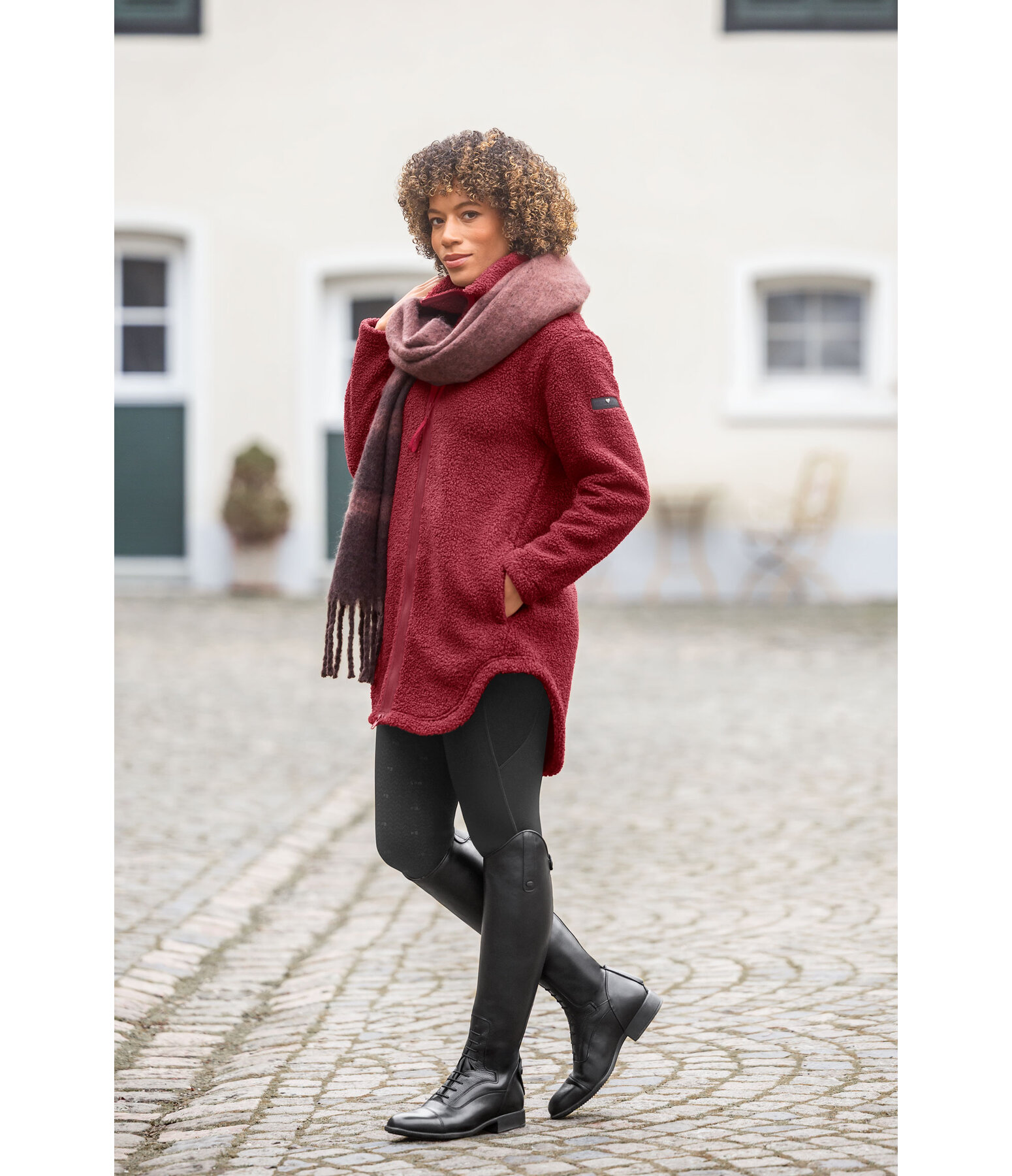 teddyfleece mantel Chiara