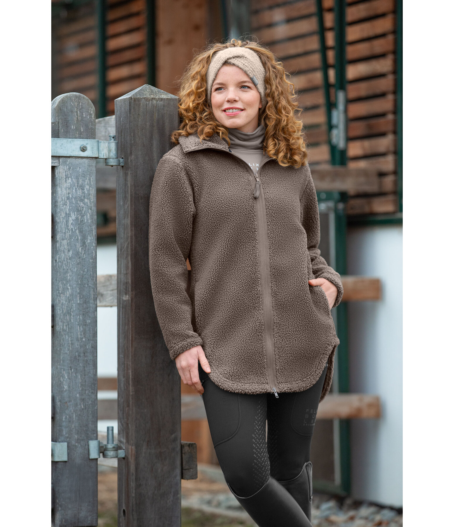 teddyfleece mantel Chiara
