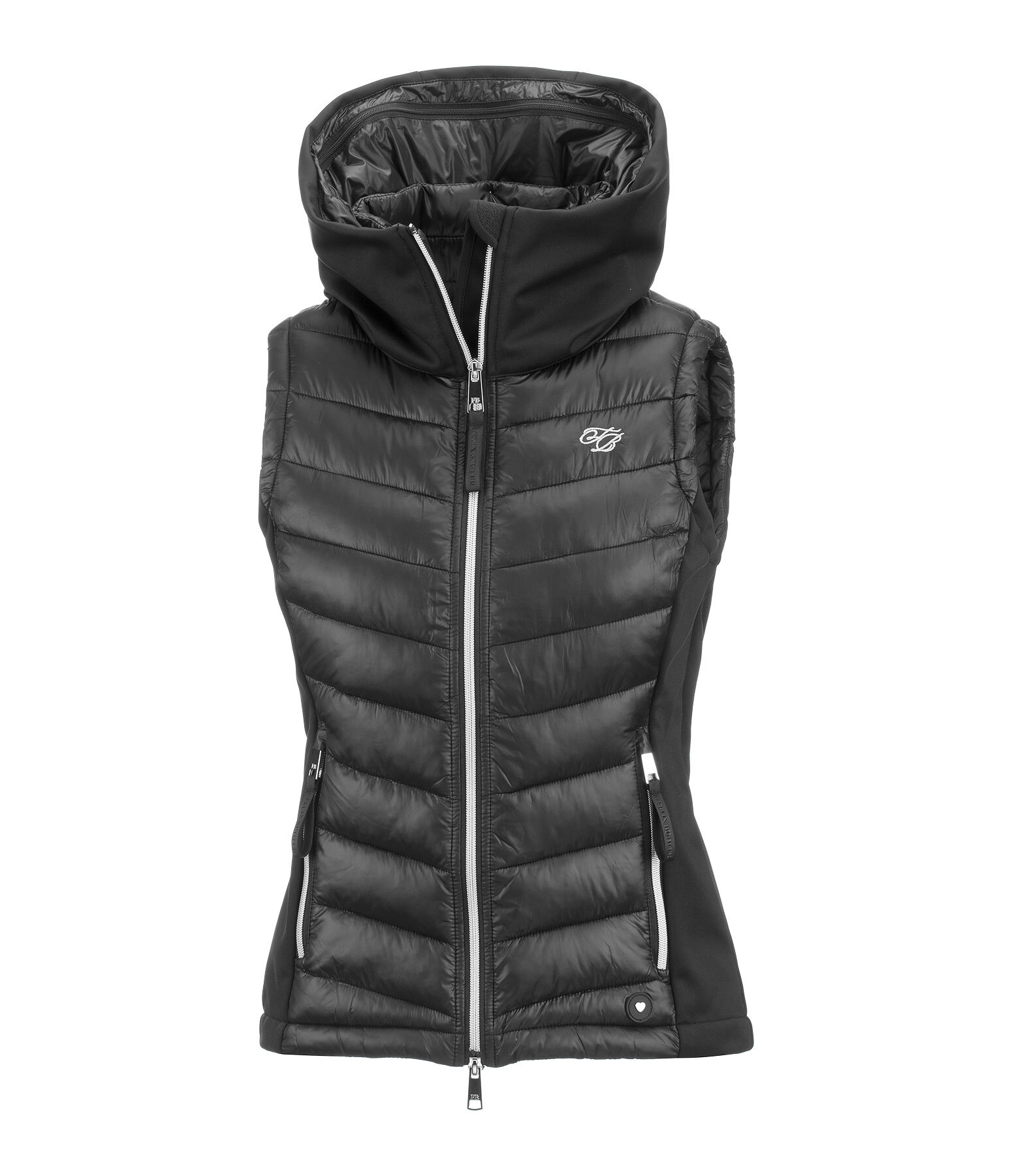 softshell combi bodywarmer Zoey met capuchon