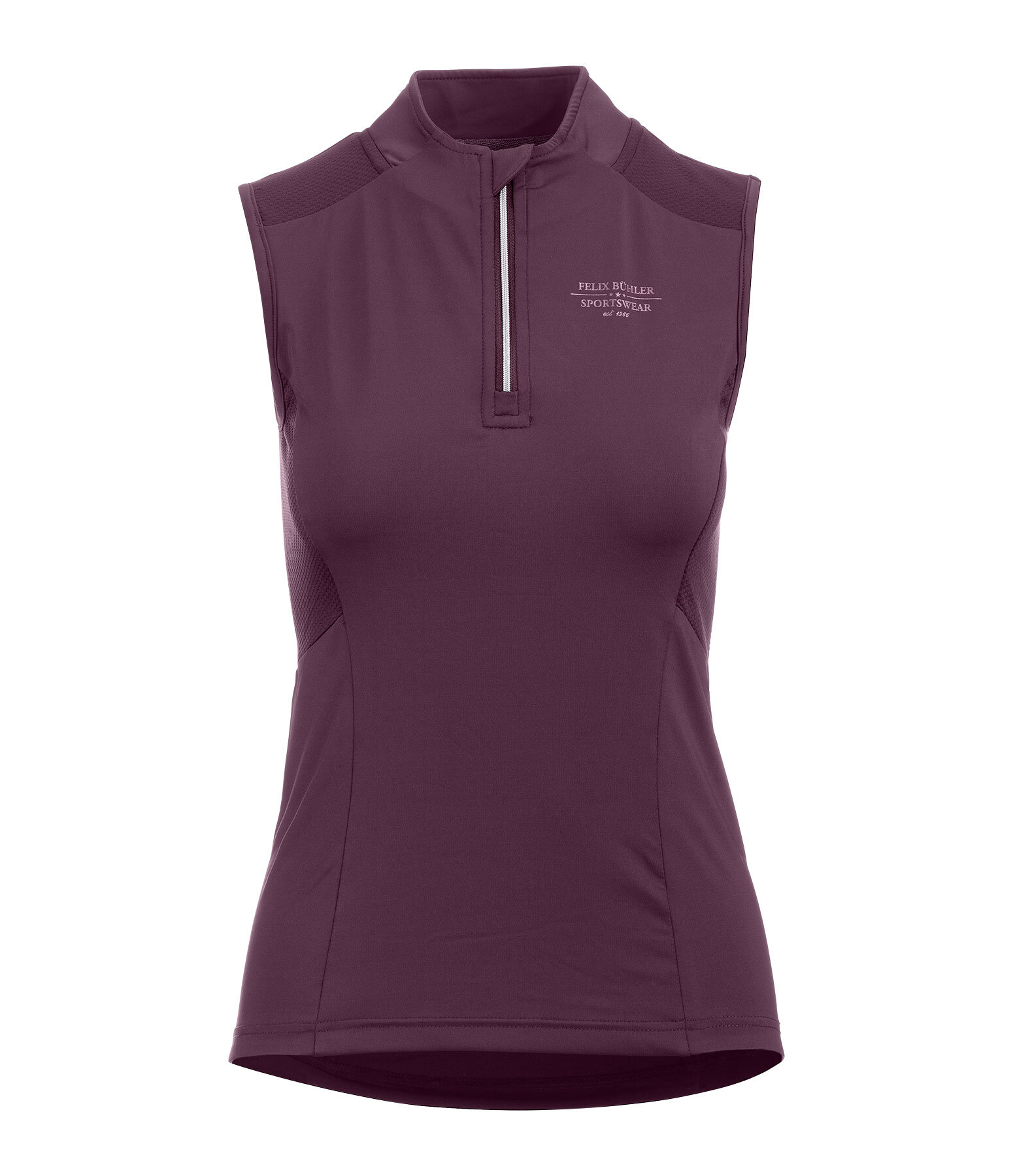 functioneel shirt Lana met rits