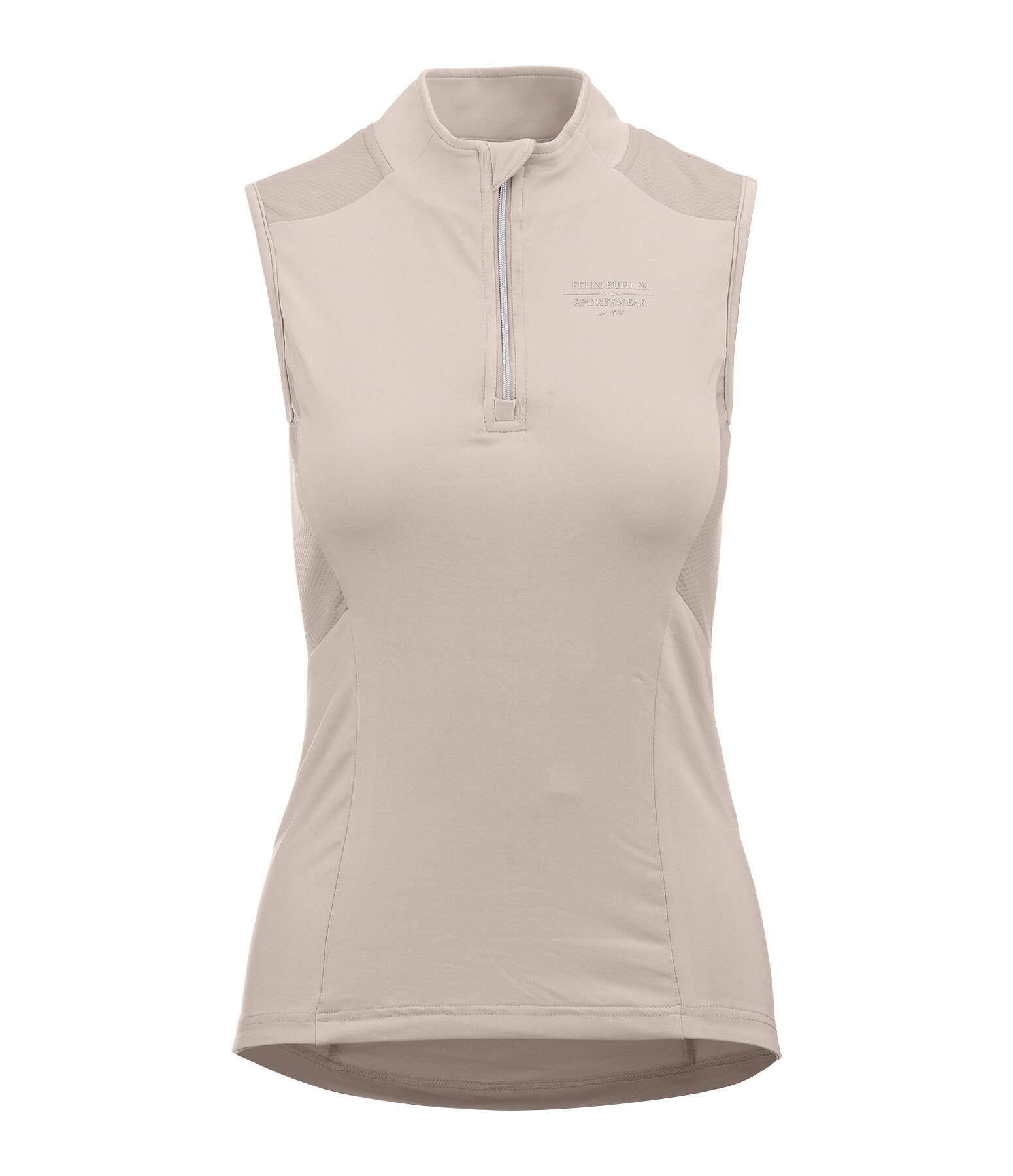functioneel shirt Lana met rits