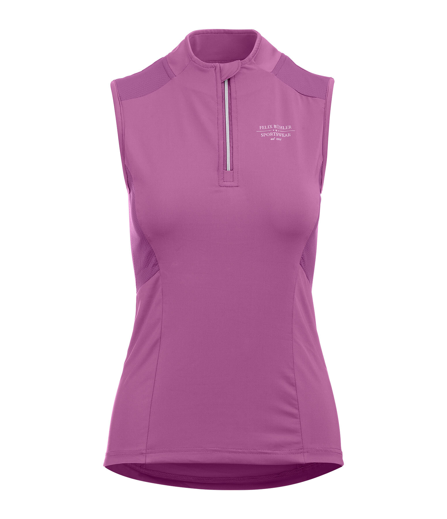 functioneel shirt Lana met rits