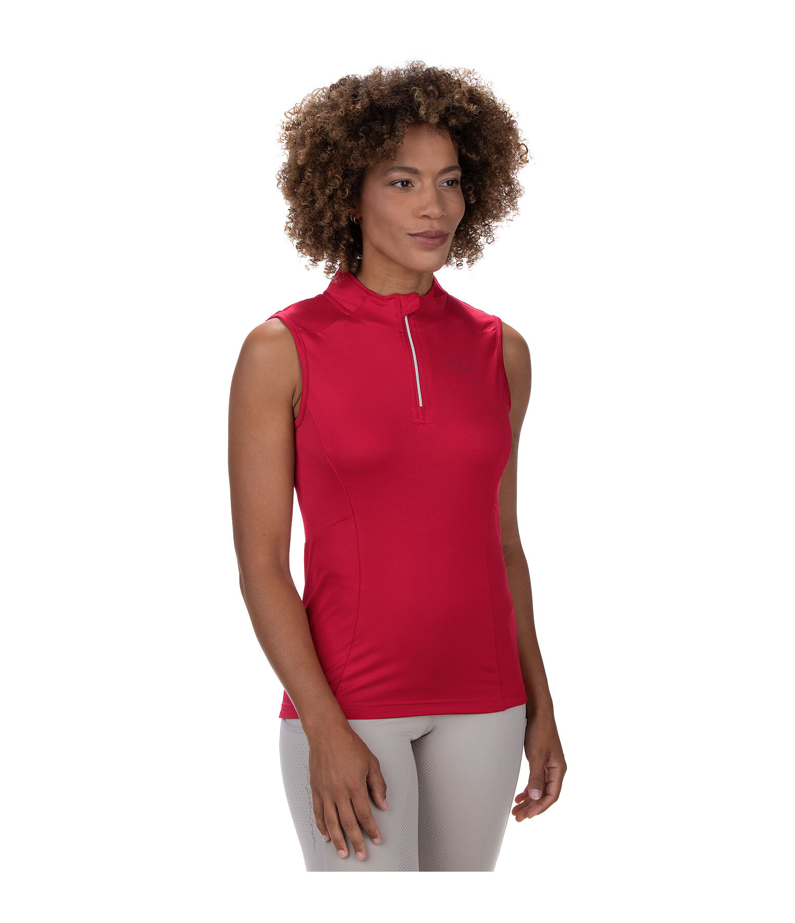 functioneel shirt Lana met rits