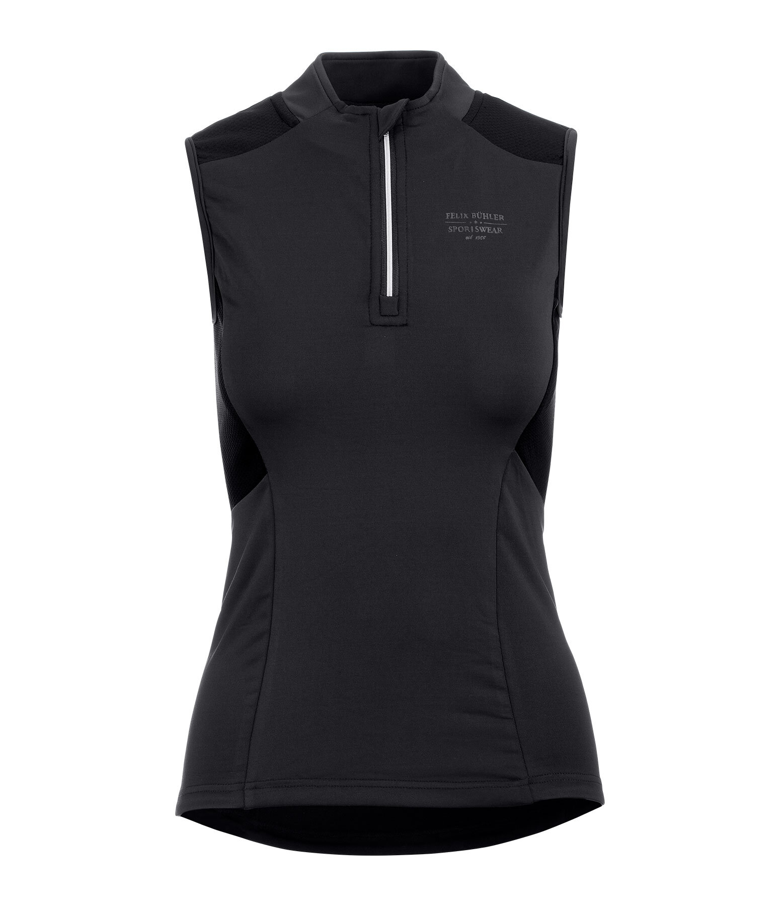 functioneel shirt Lana met rits