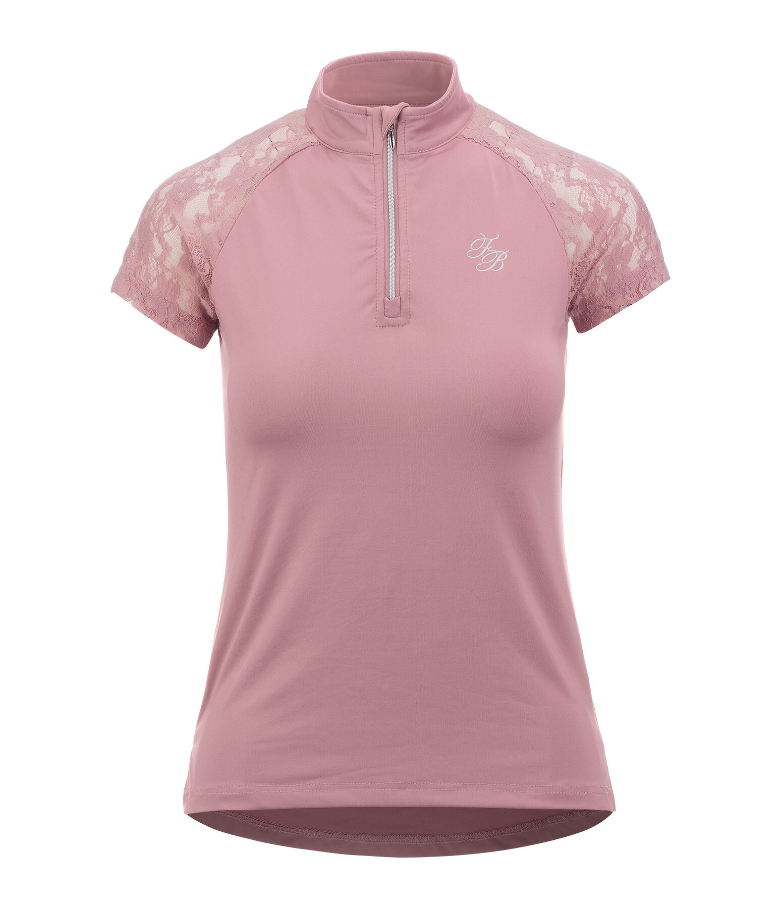 functioneel shirt Christine met rits