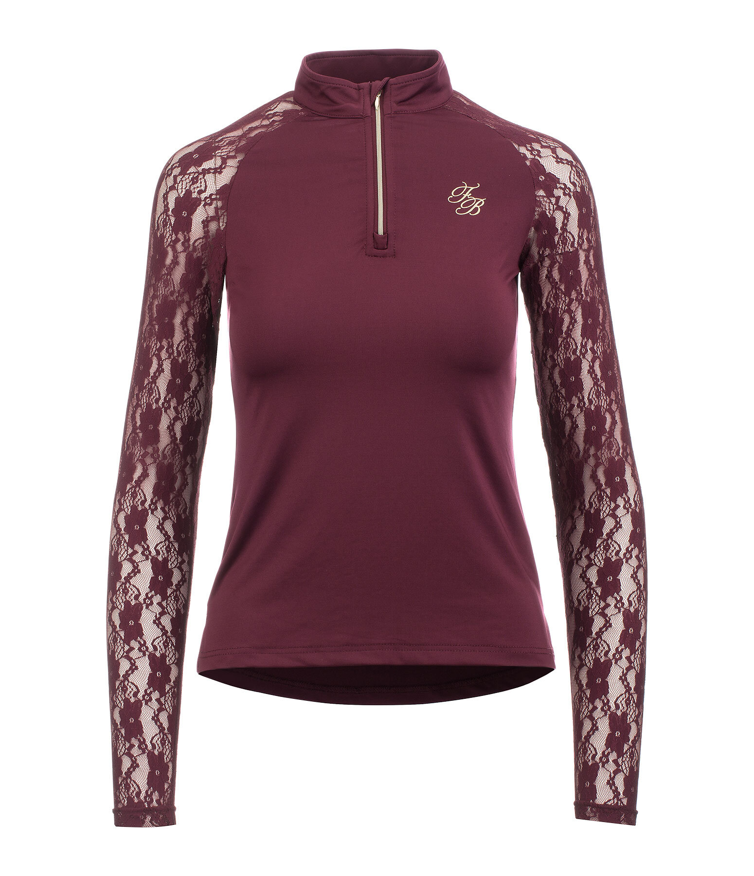 functioneel longsleeve Sanne met rits