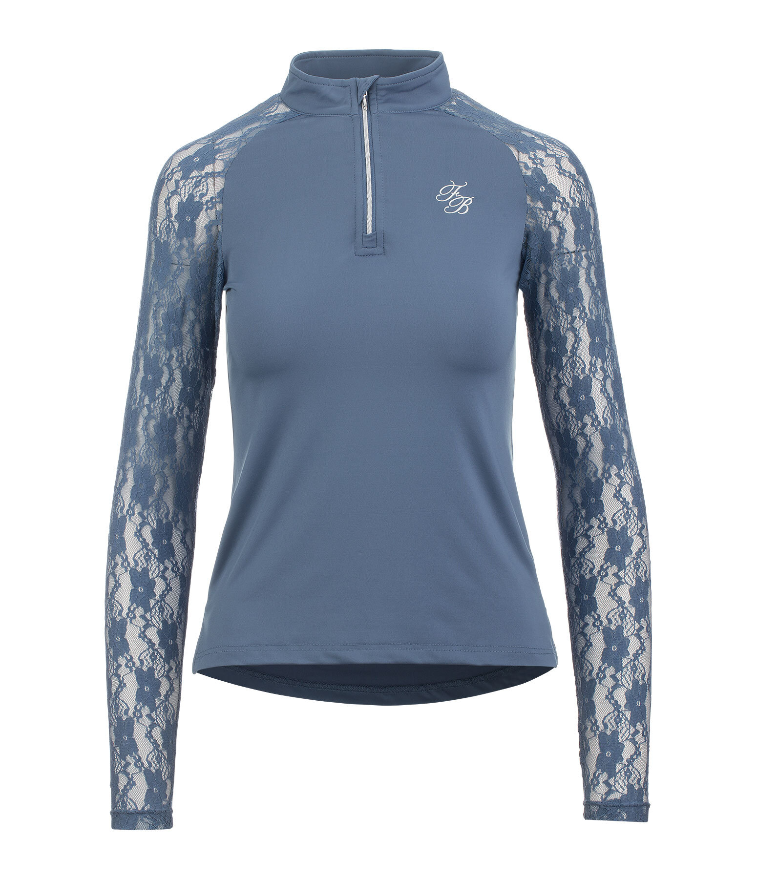 functioneel longsleeve Sanne met rits