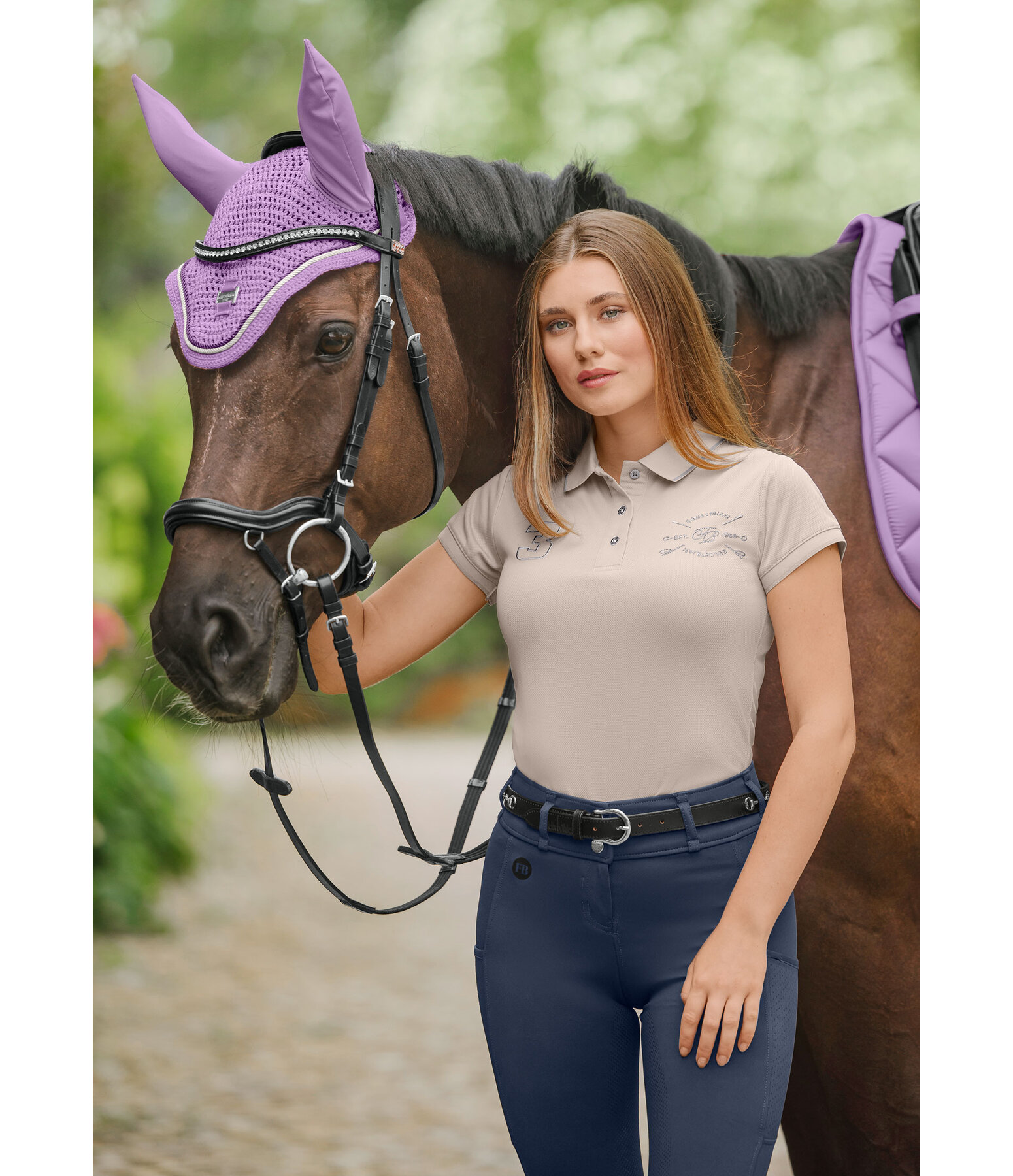 functionele poloshirt Mavie