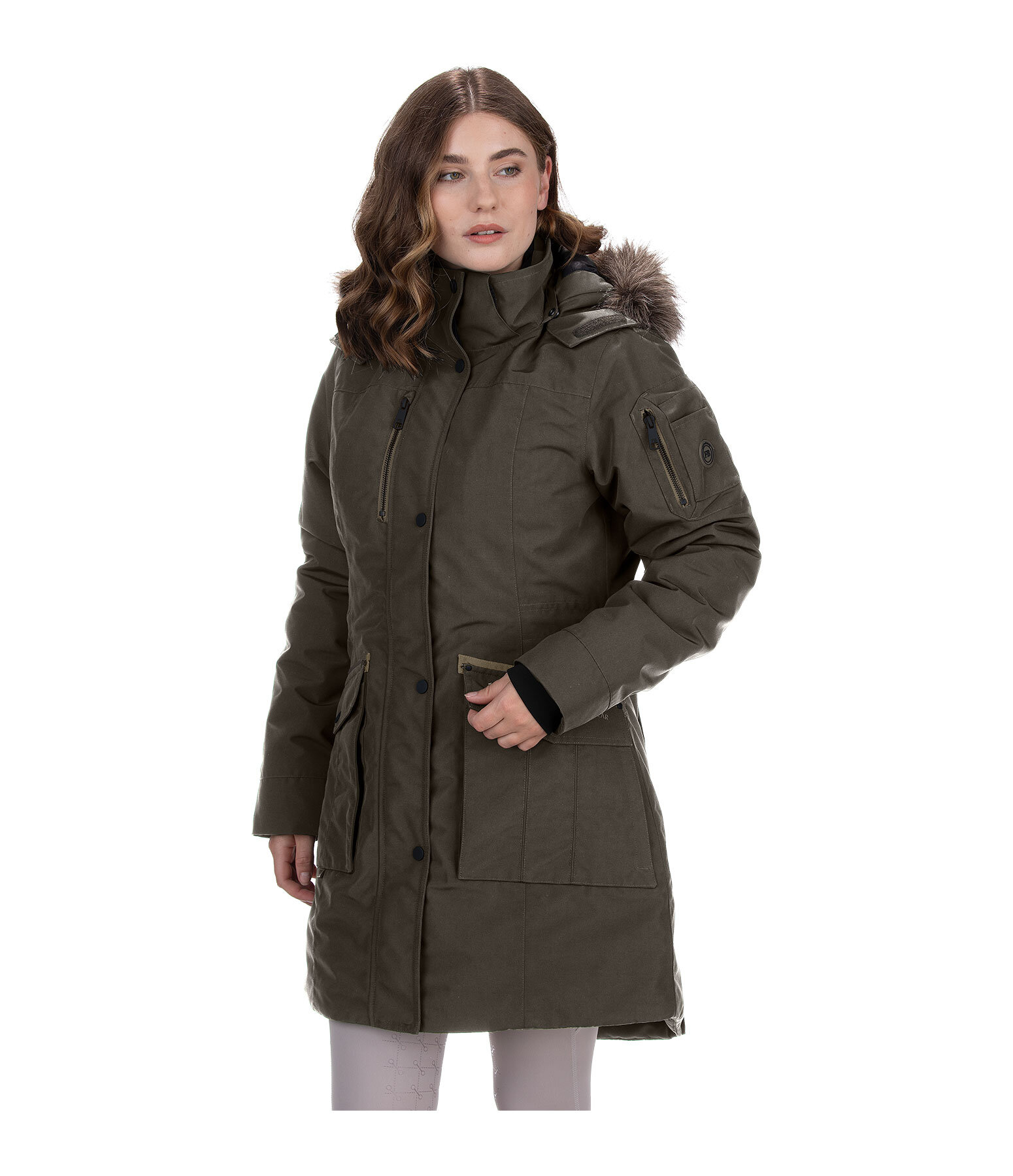 functionele rijparka Ulla met capuchon