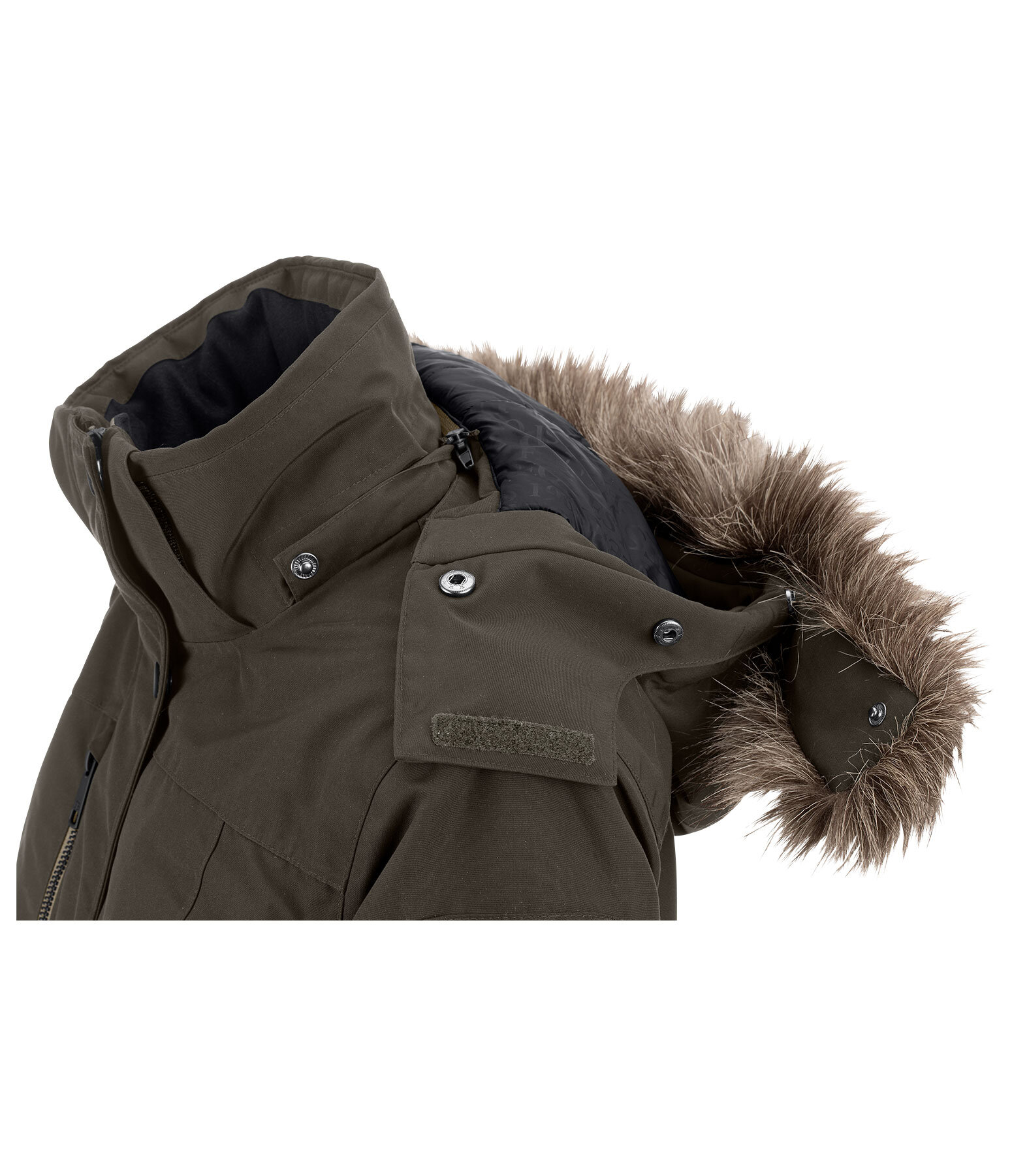 functionele rijparka Ulla met capuchon