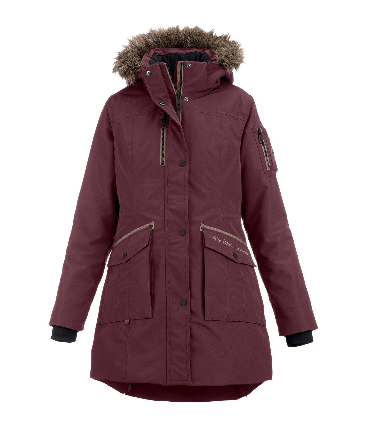 functionele rijparka Ulla met capuchon