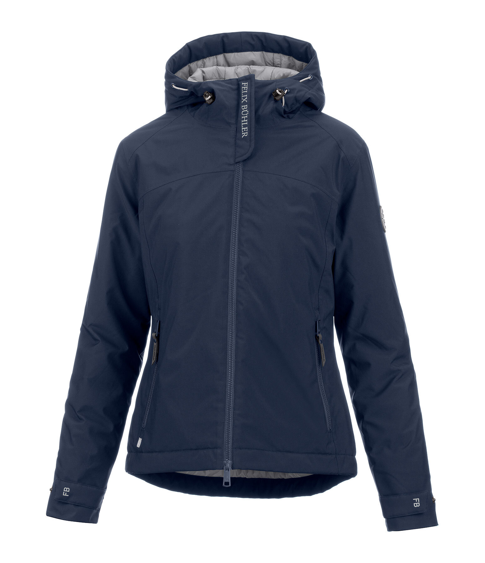 functionele rij-jas Emelie met capuchon