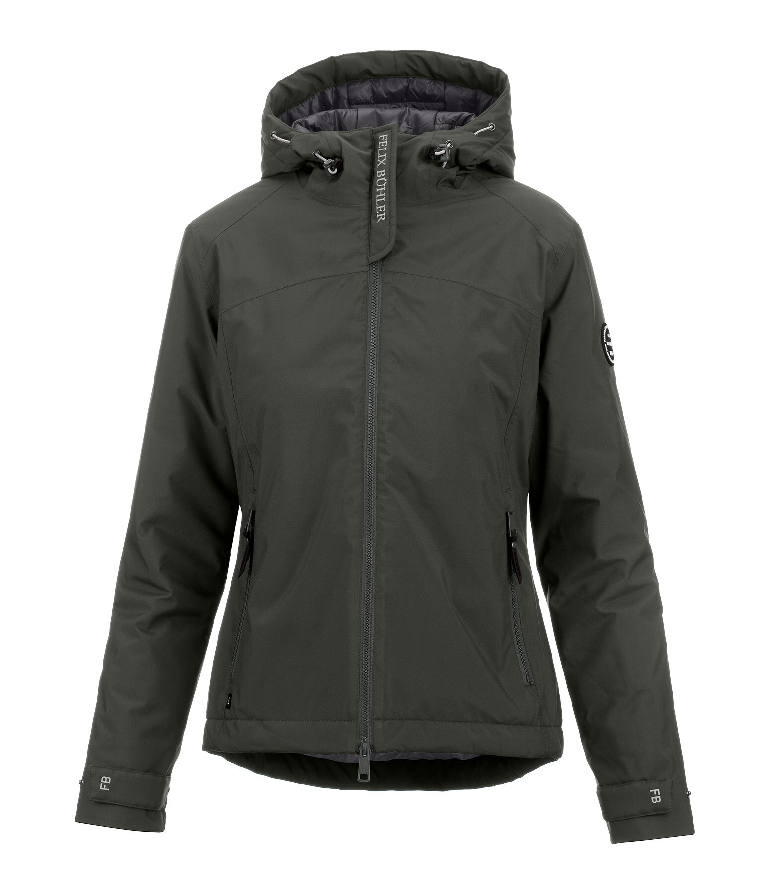 functionele rij-jas Emelie met capuchon