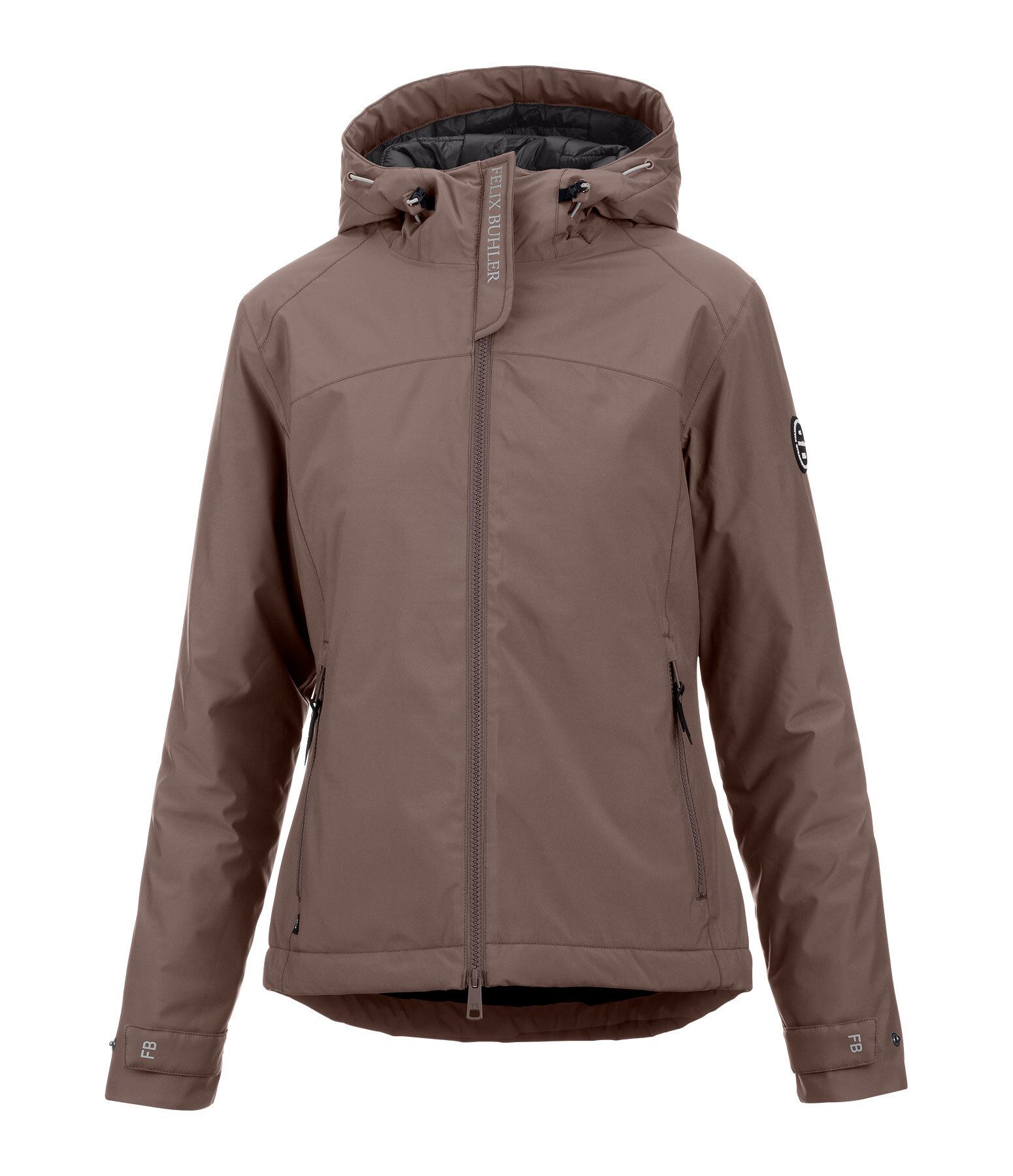 functionele rij-jas Emelie met capuchon