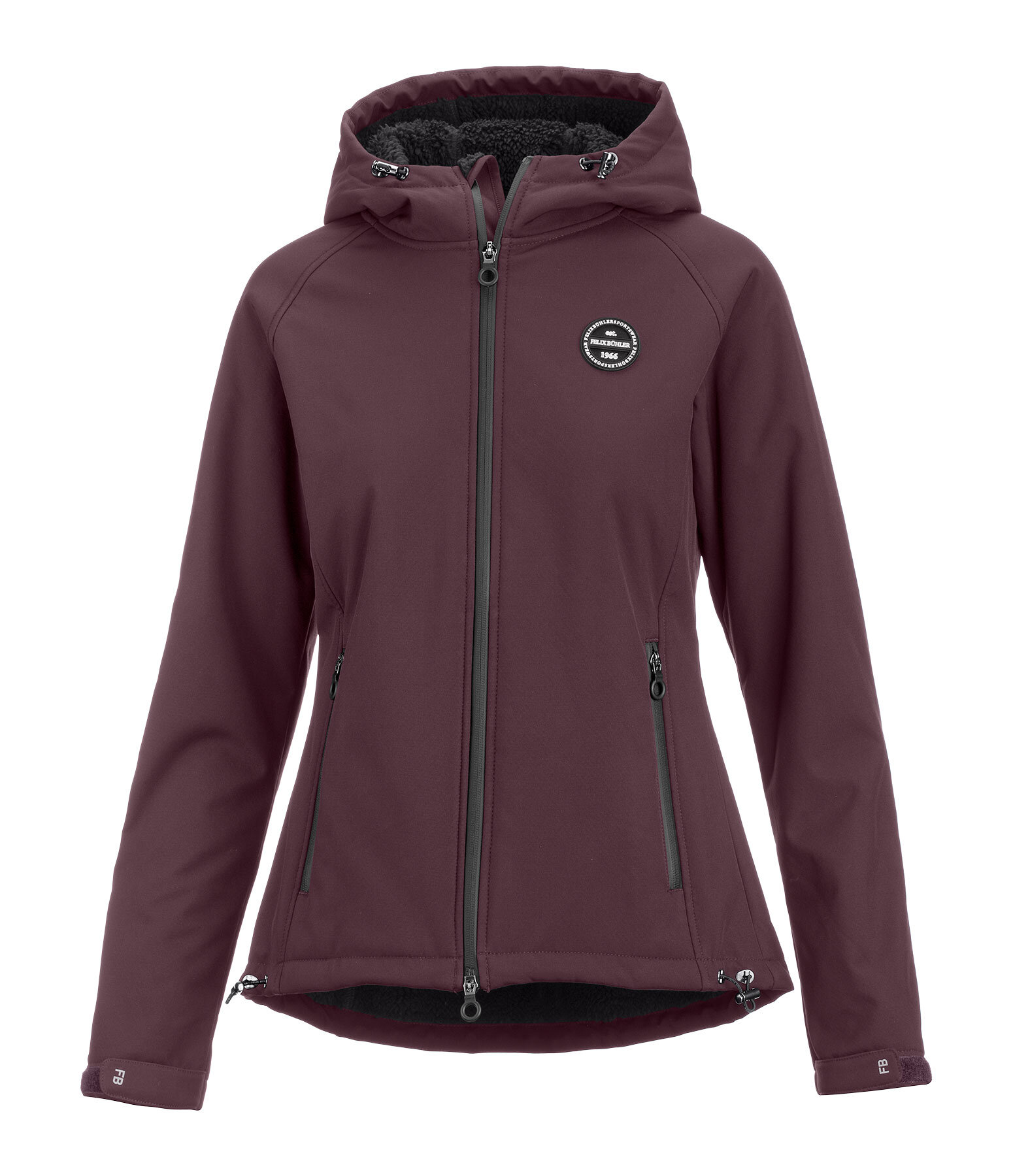 softshell rij-jas Lara II met capuchon