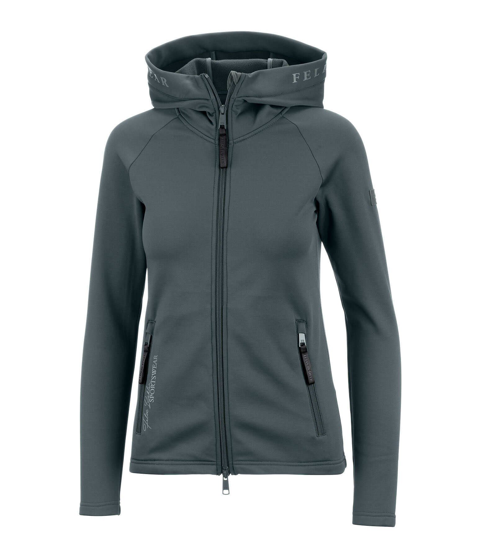 stretchjas Carin met capuchon