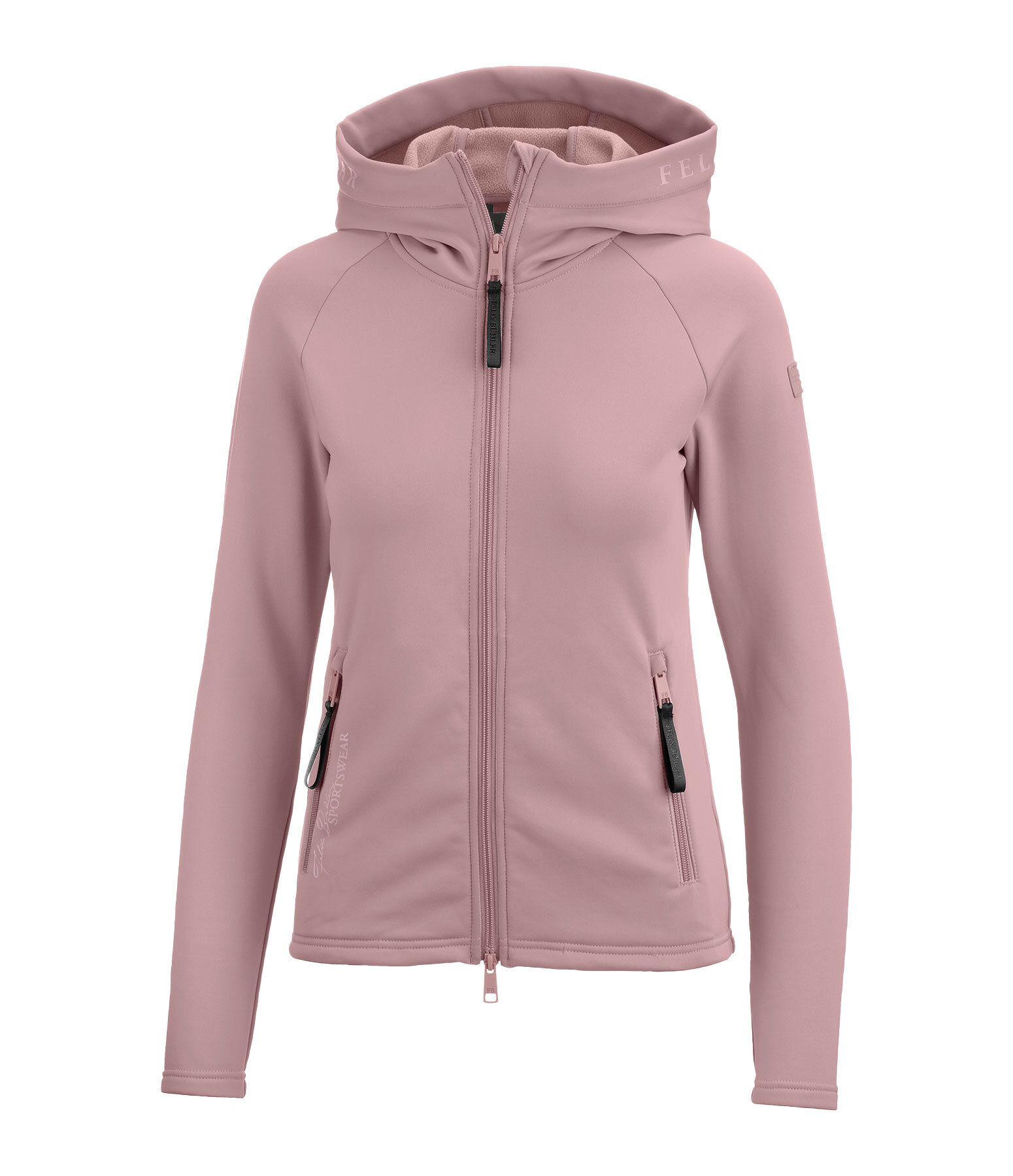 stretchjas Carin met capuchon
