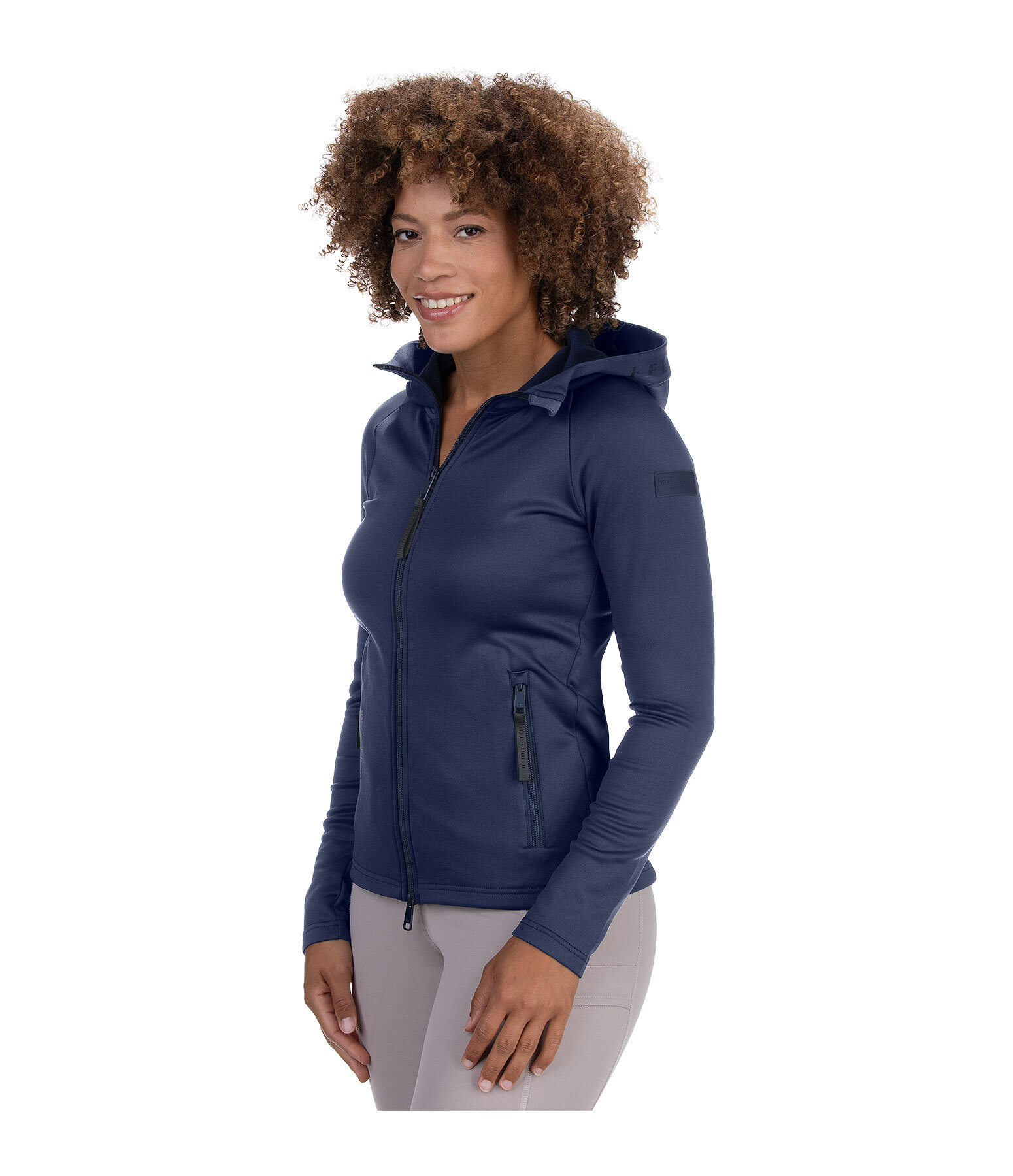 stretchjas Carin met capuchon
