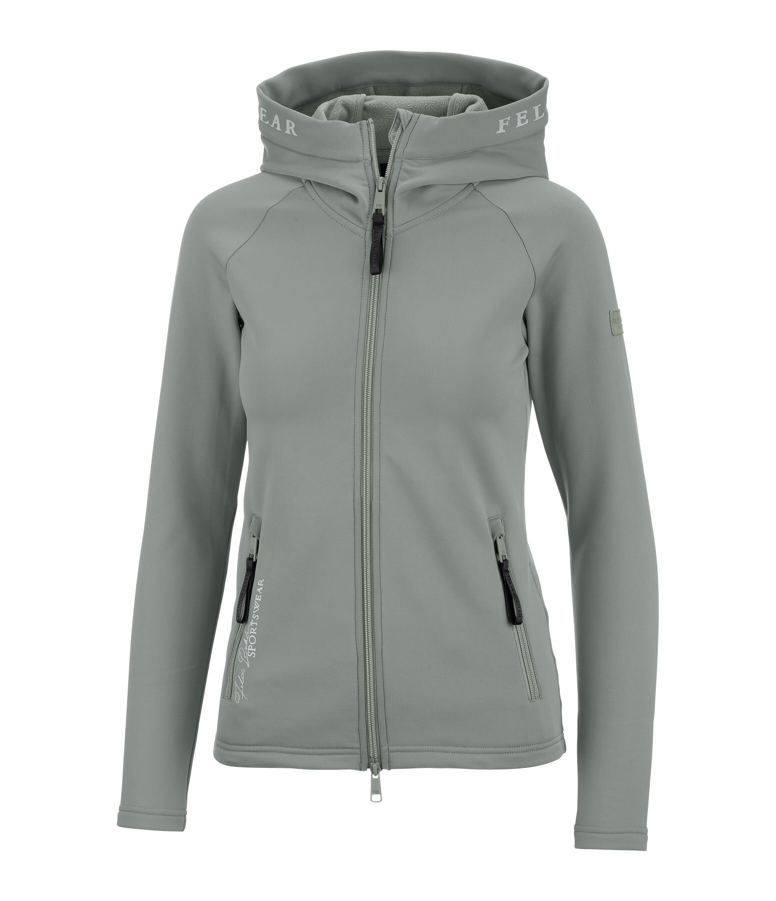 stretchjas Carin met capuchon