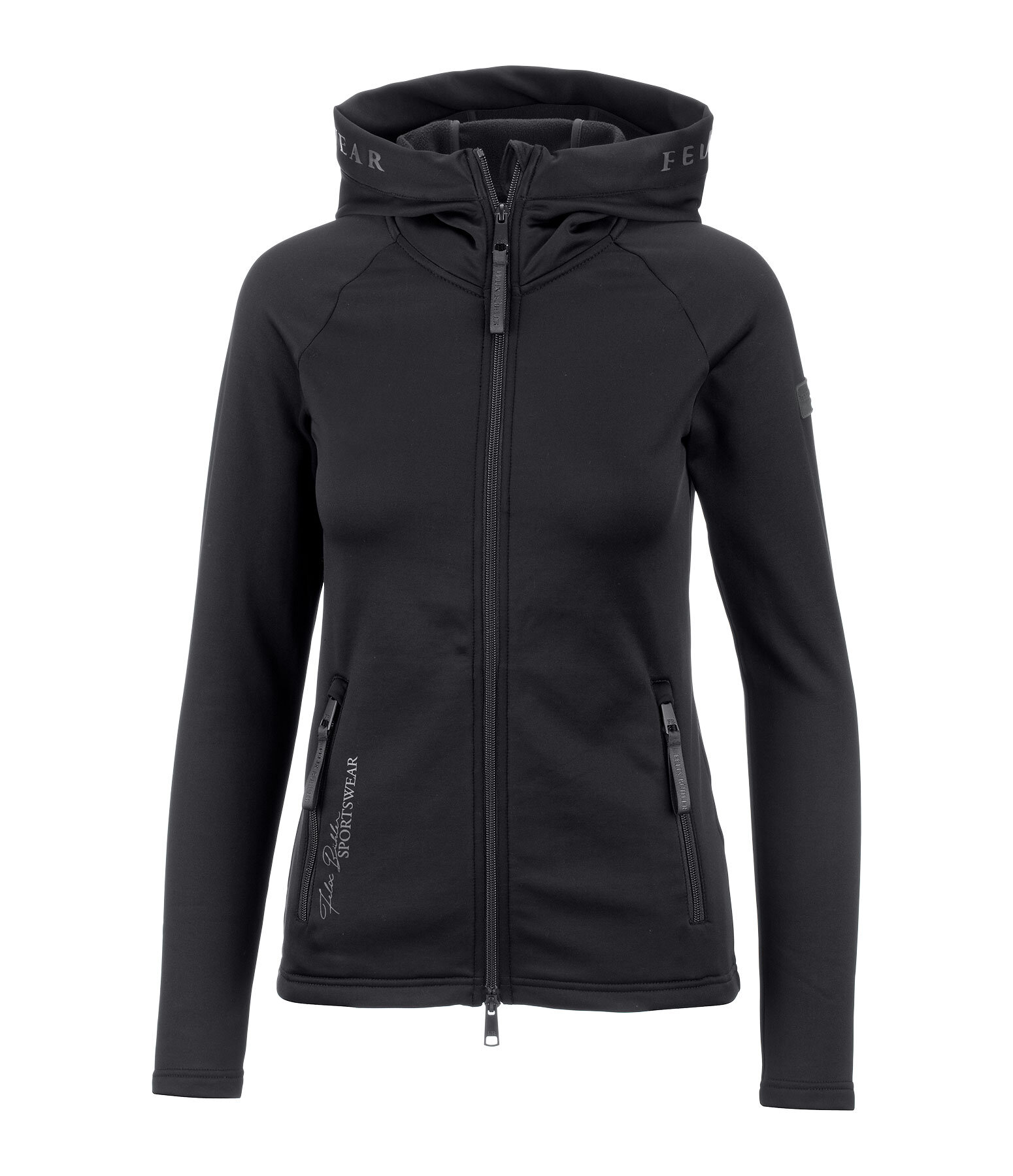 stretchjas Carin met capuchon