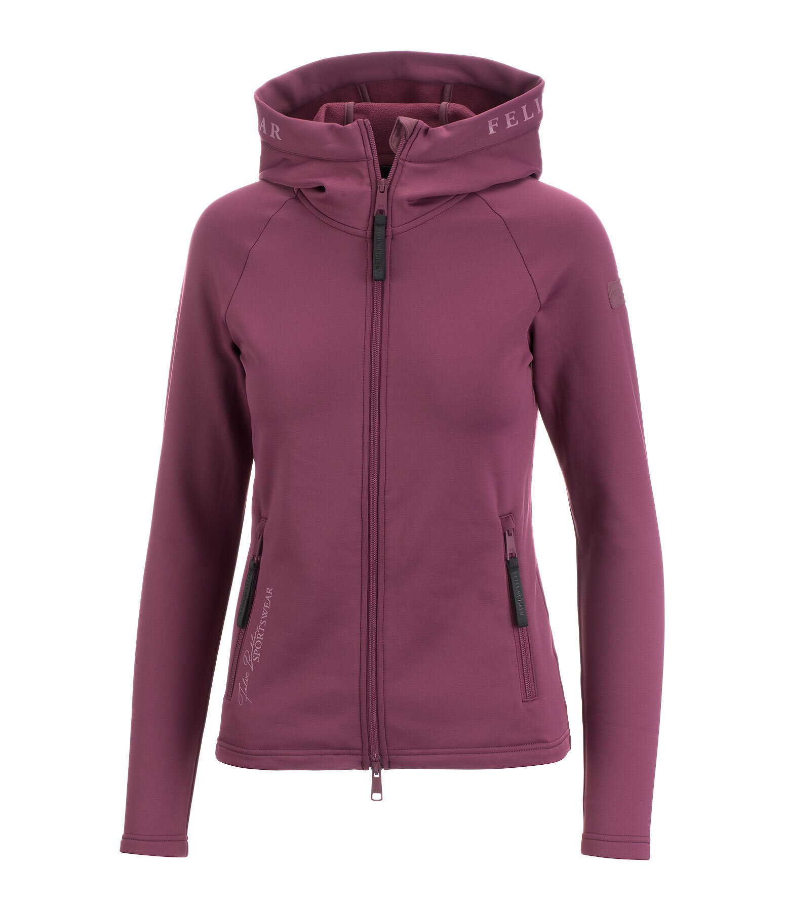 stretchjas Carin met capuchon