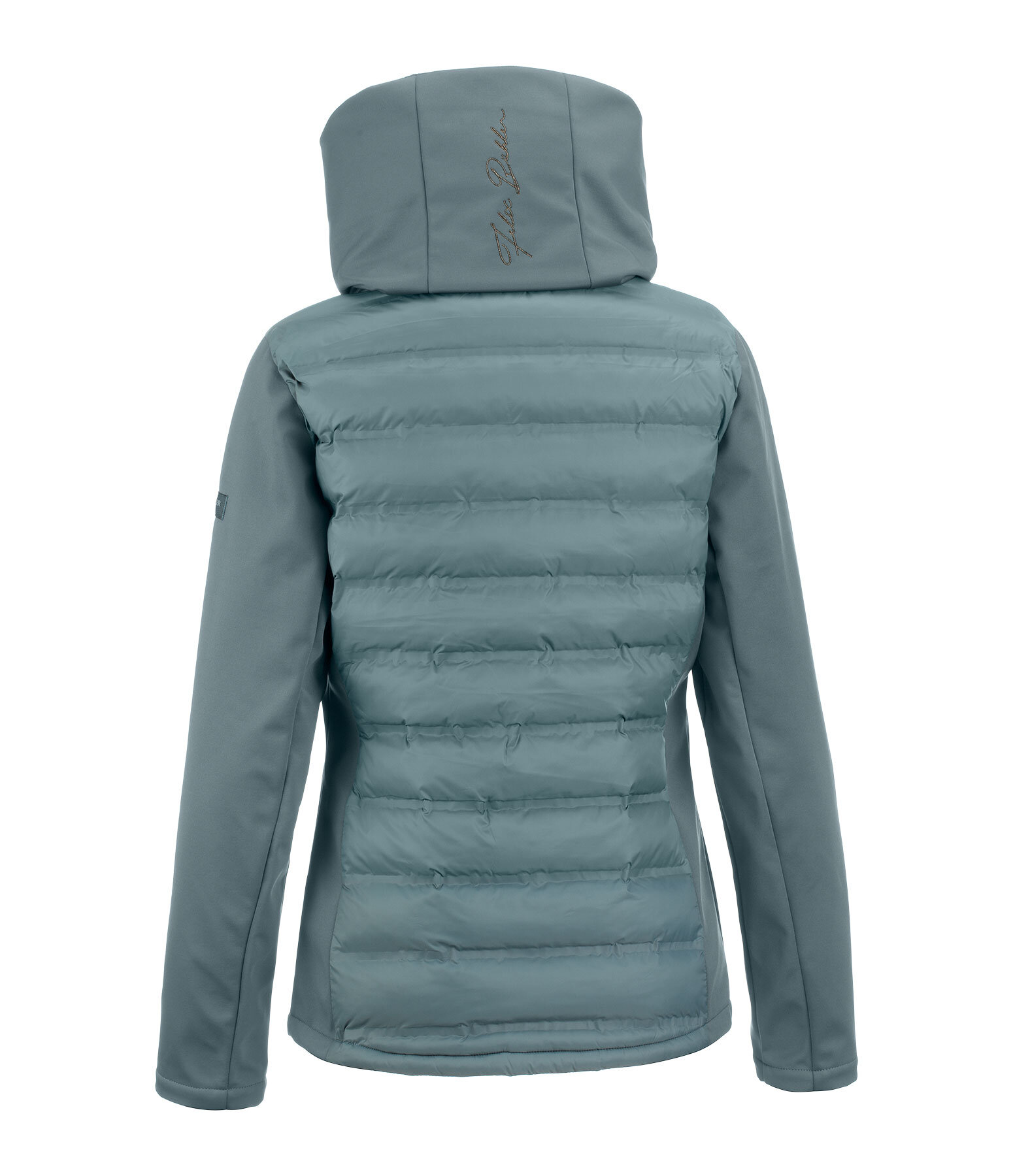 softshell combi rij-jas Celina met capuchon
