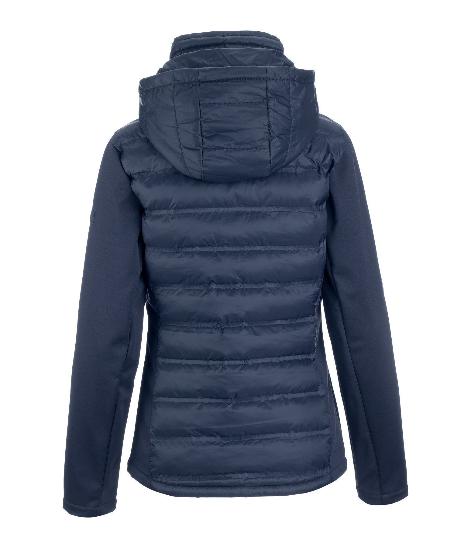 softshell combi rij-jas Celina met capuchon