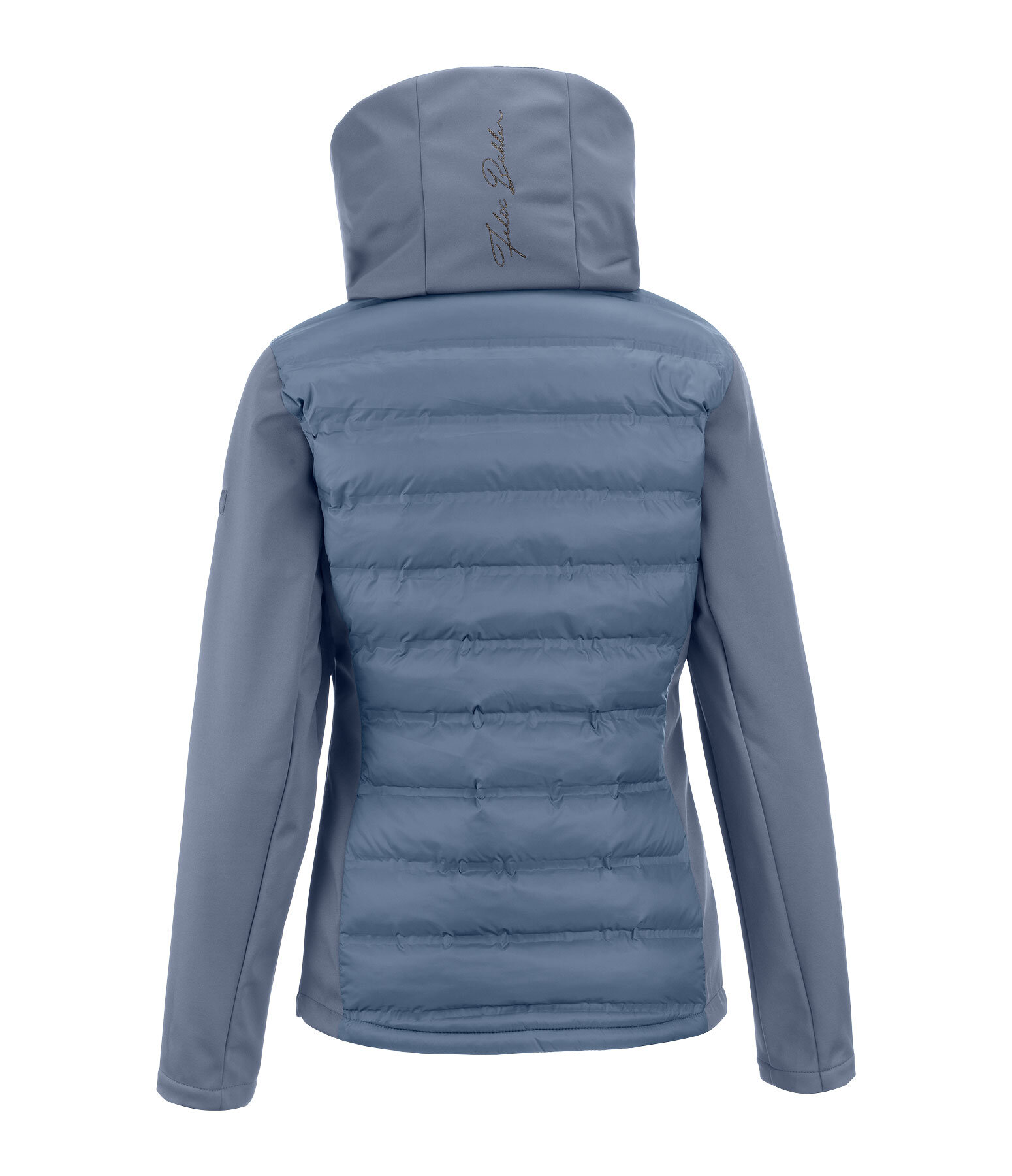 softshell combi rij-jas Celina met capuchon