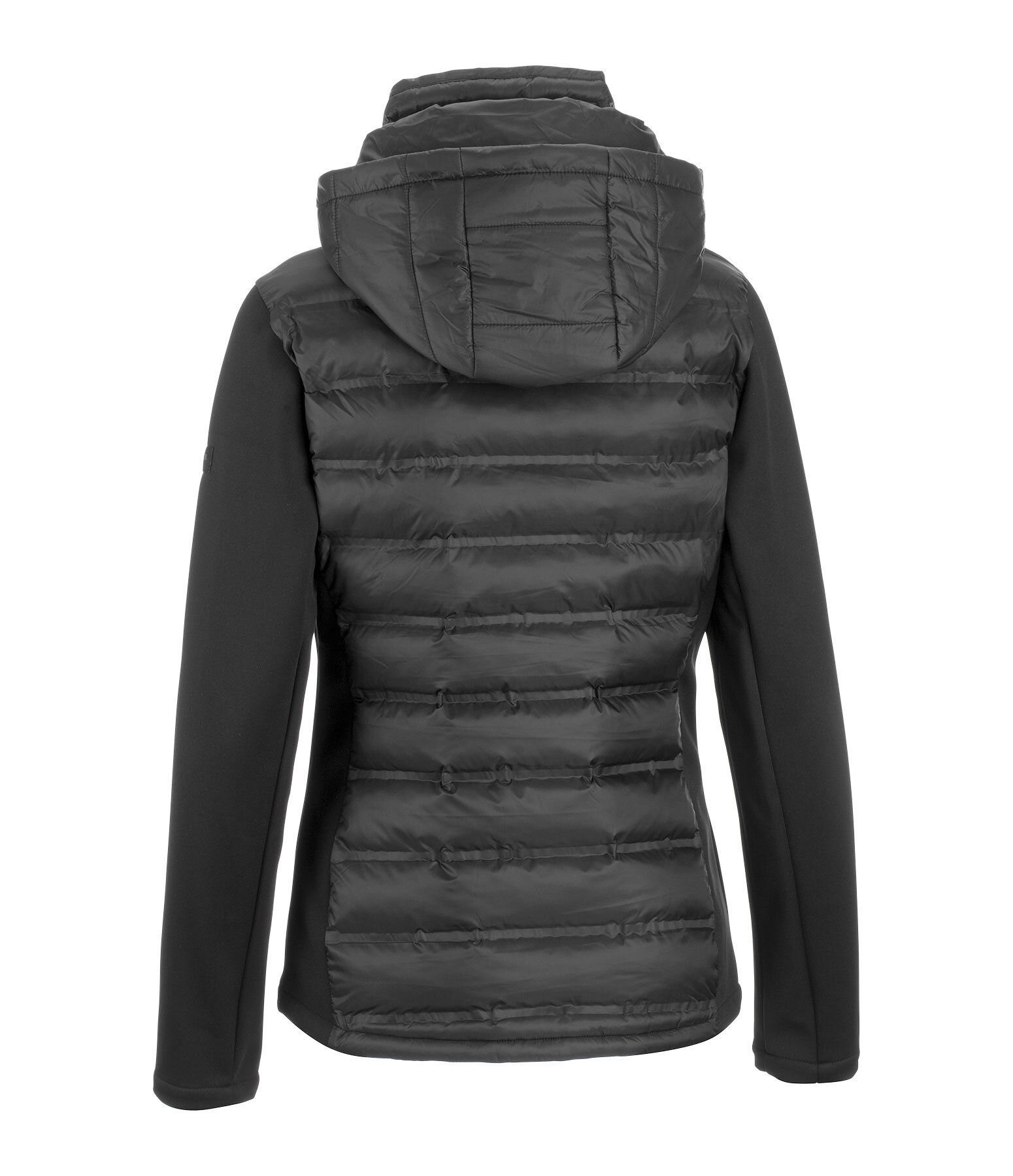 softshell combi rij-jas Celina met capuchon
