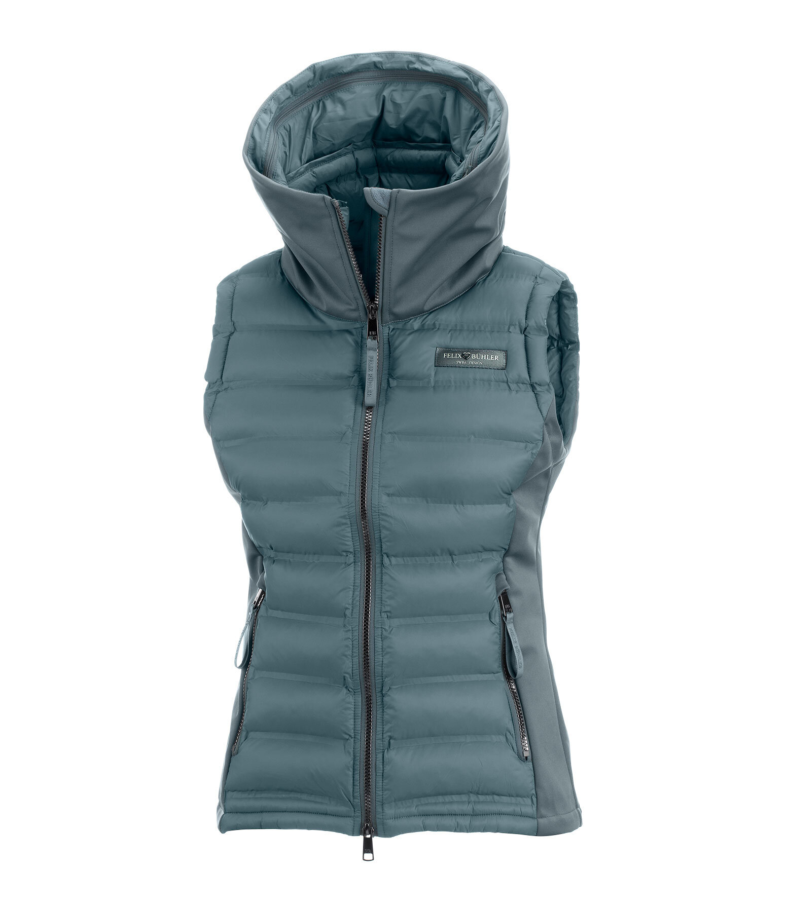 softshell combi bodywarmer Jessy met capuchon