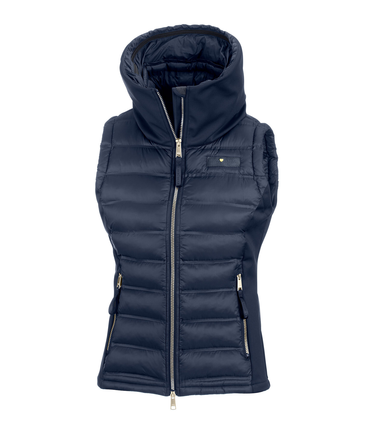 softshell combi bodywarmer Jessy met capuchon