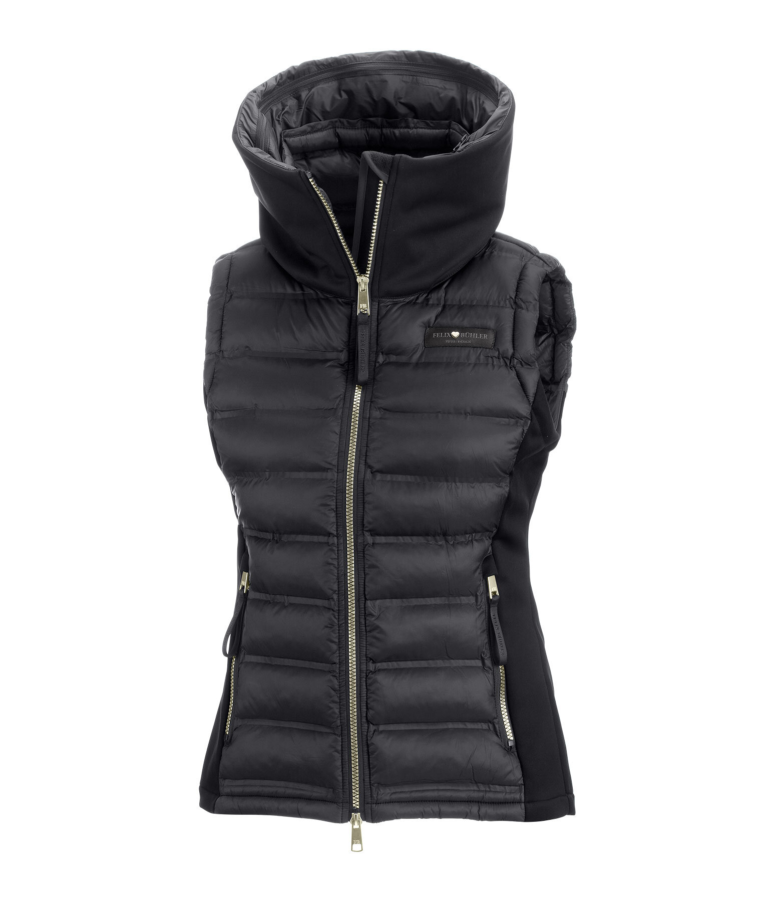softshell combi bodywarmer Jessy met capuchon
