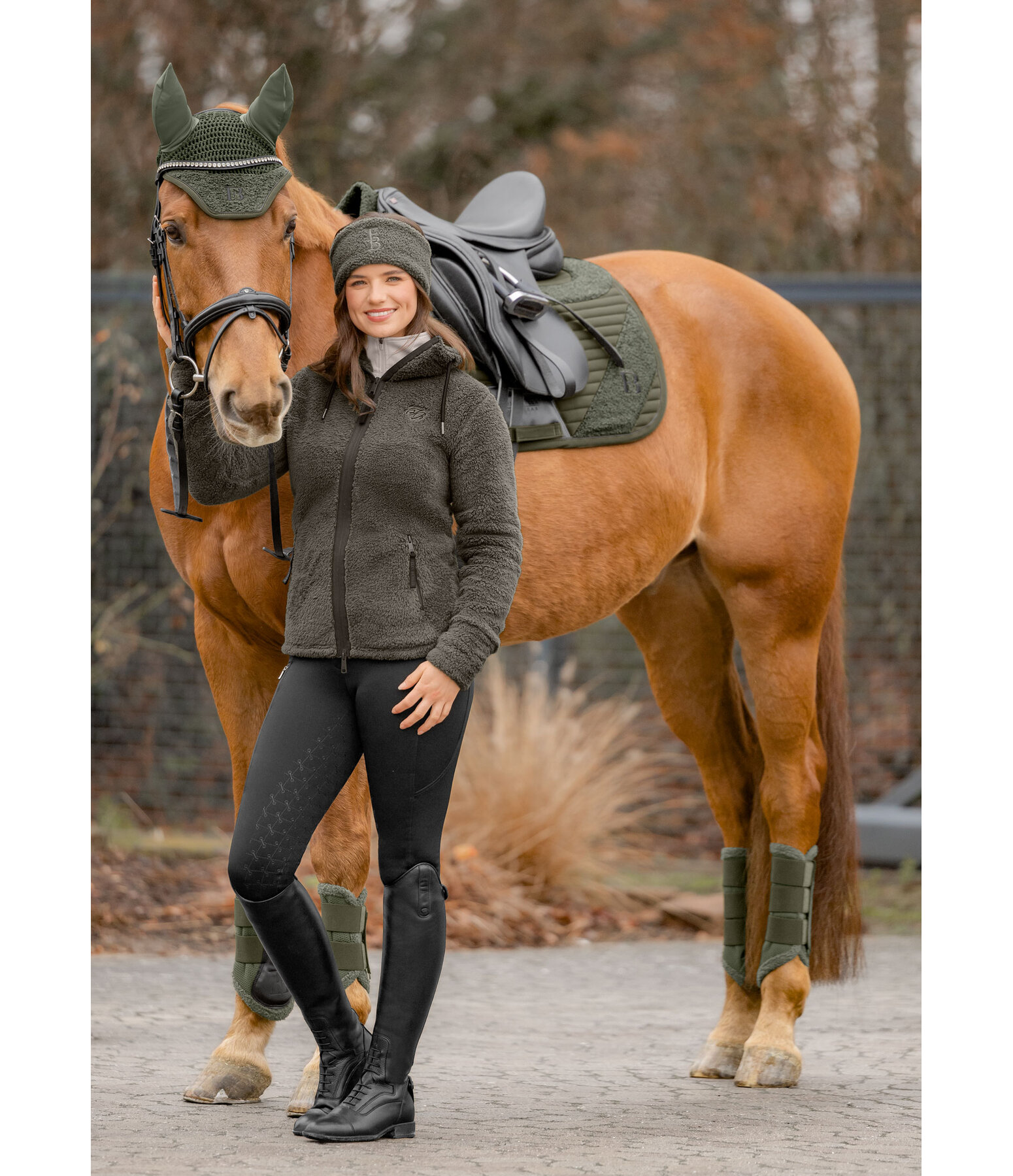 teddyfleece jas Lisa met capuchon