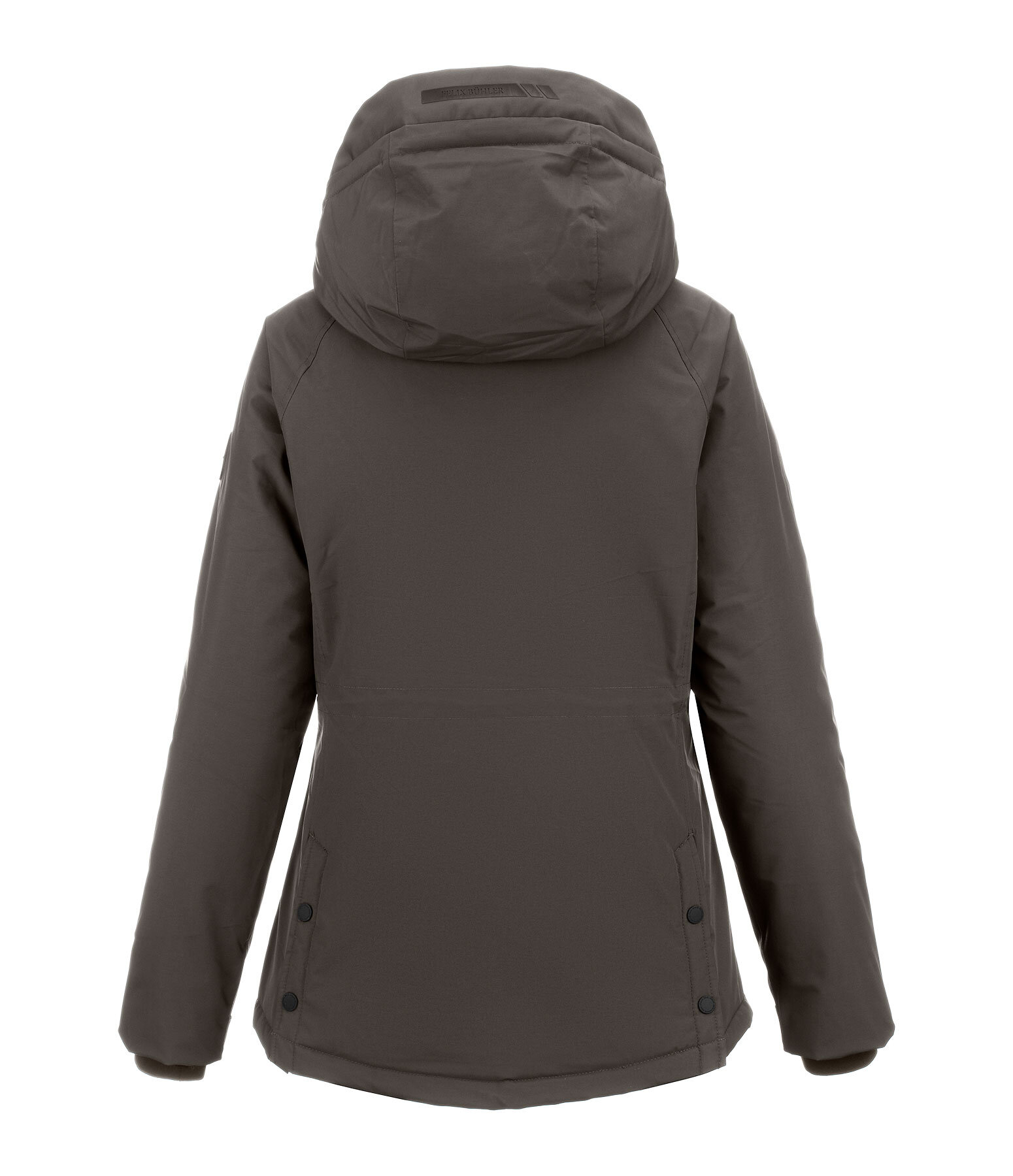 functionele jas Sara met capuchon