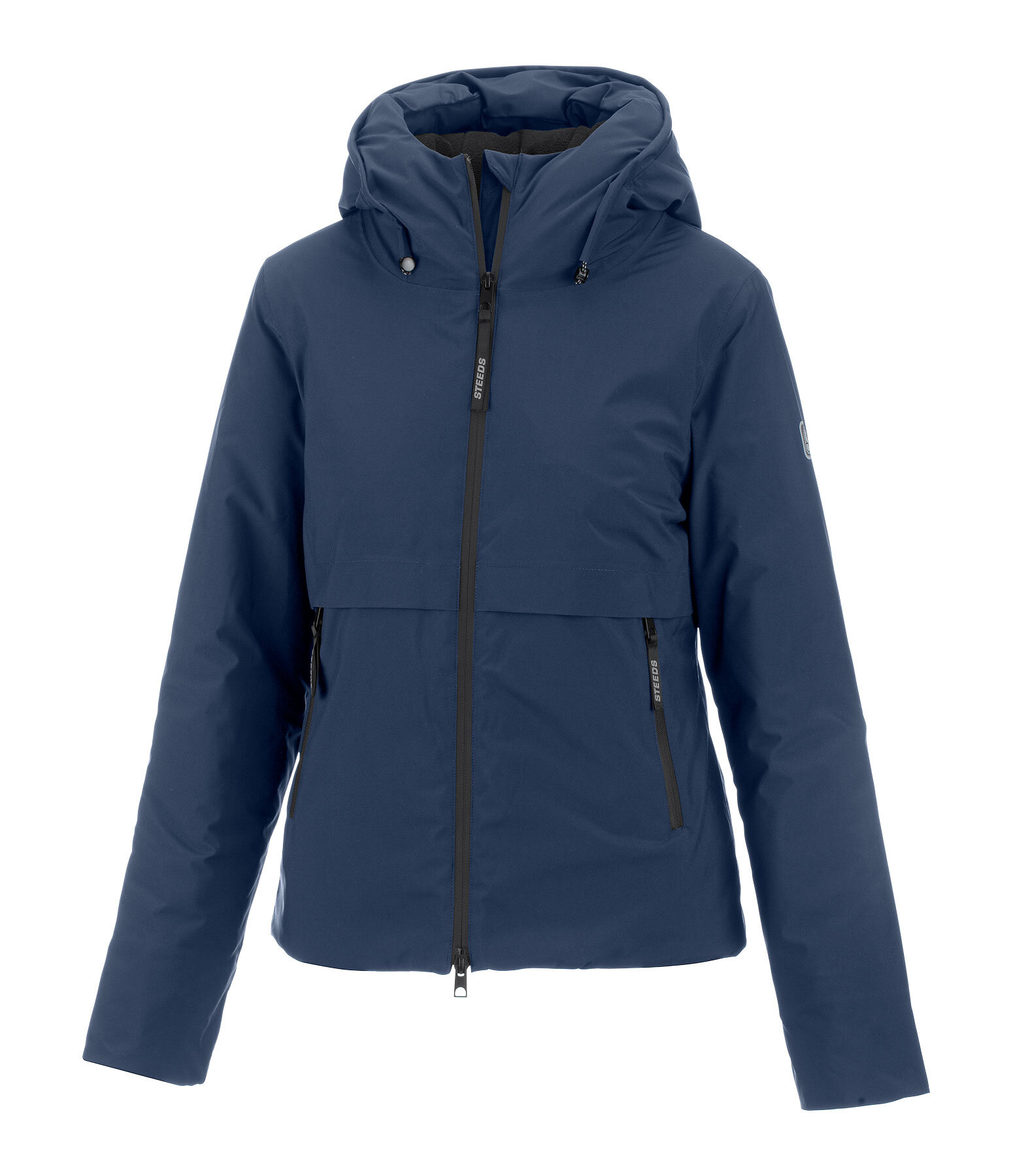functionele jas Firielle met capuchon