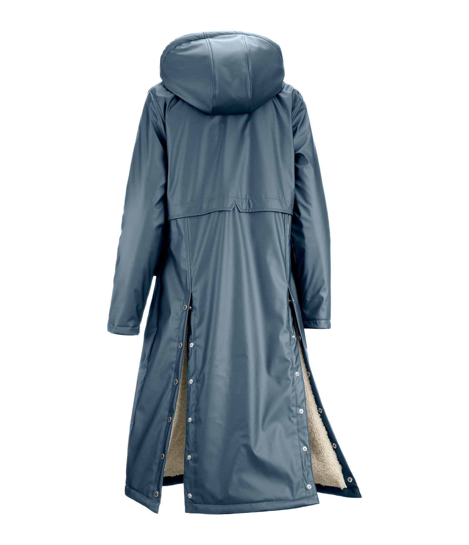 teddy regenmantel Paris long met capuchon