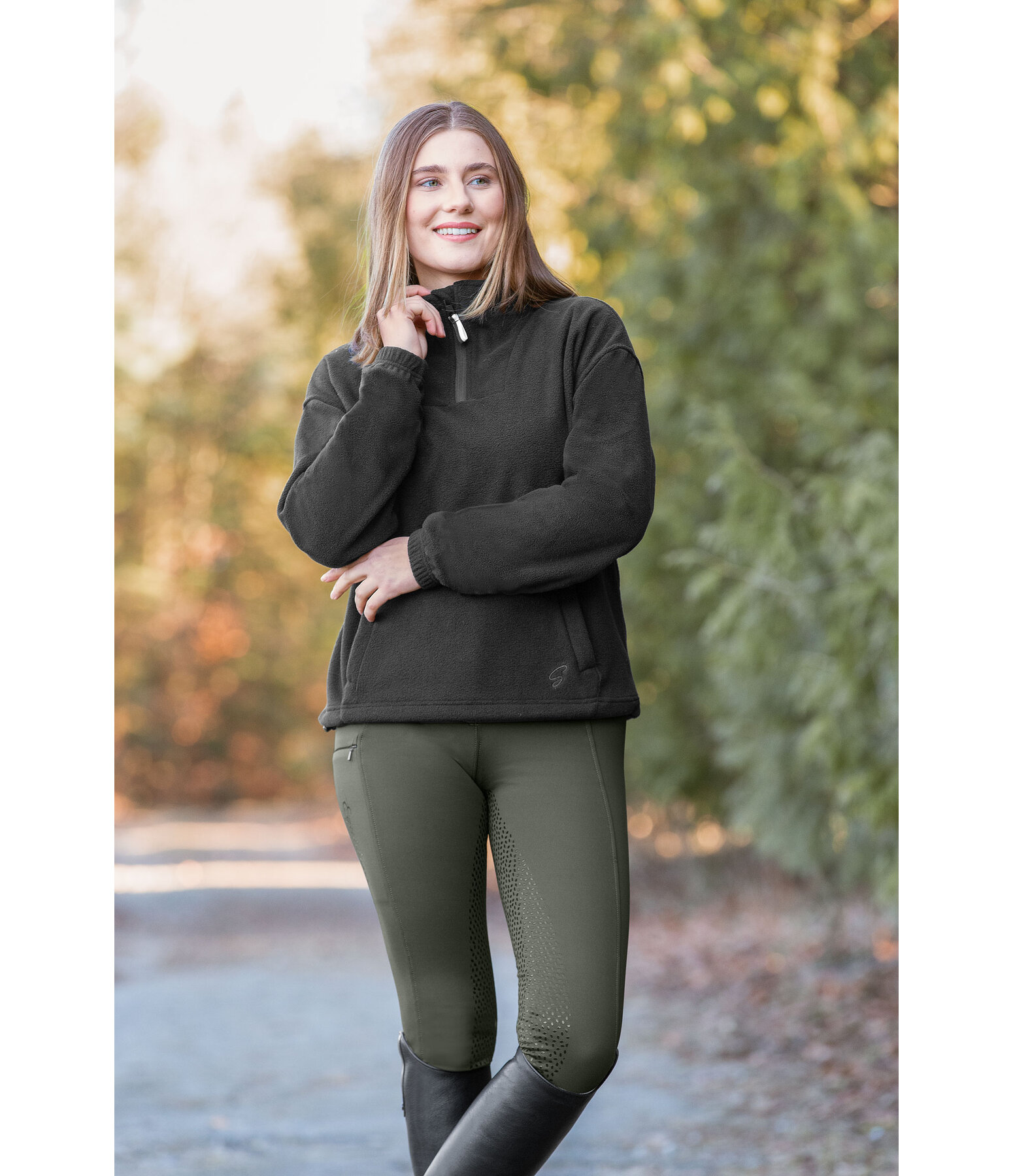 fleece pullover Alisha