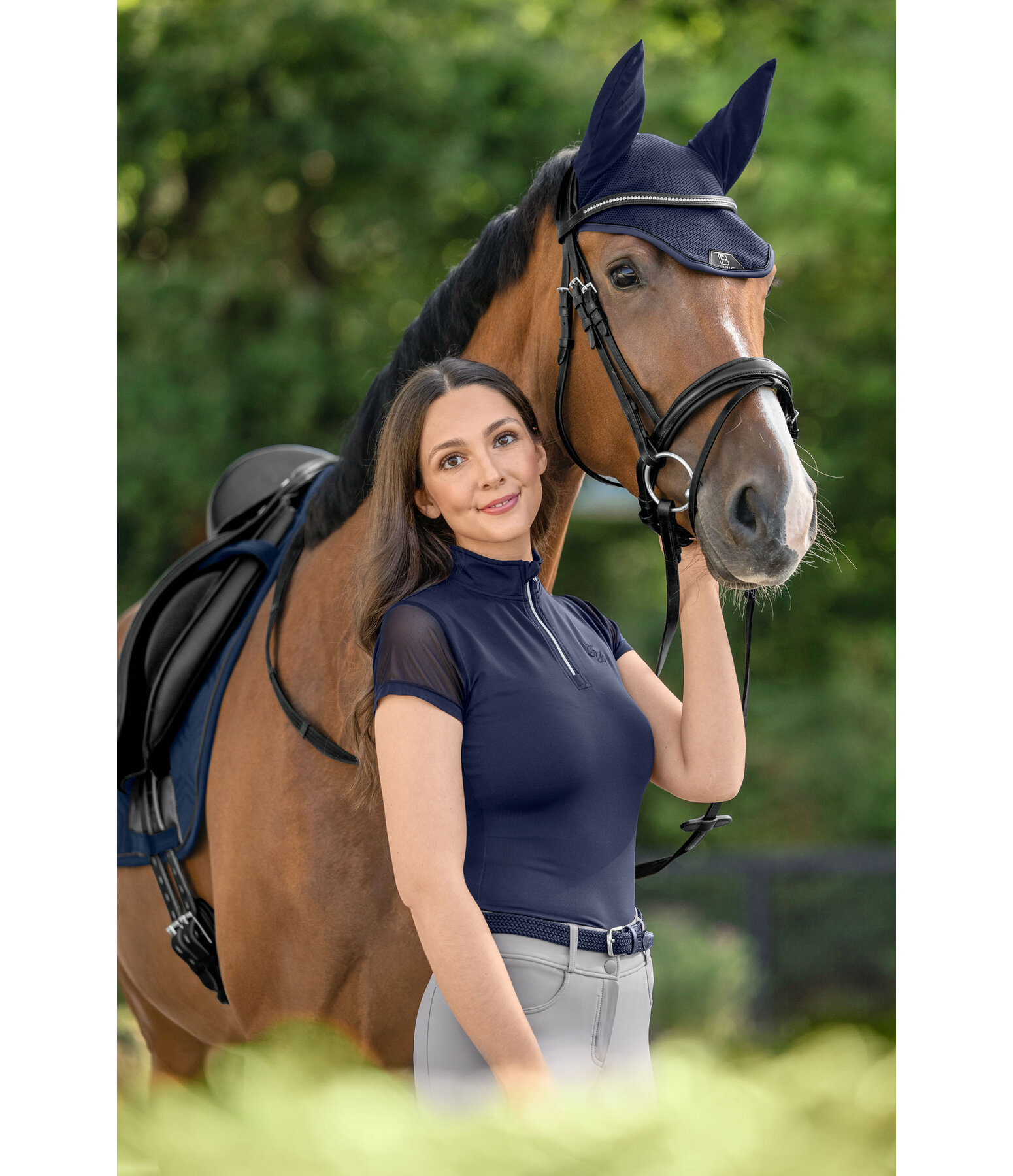 mesh-shirt met korte mouwen Breezy