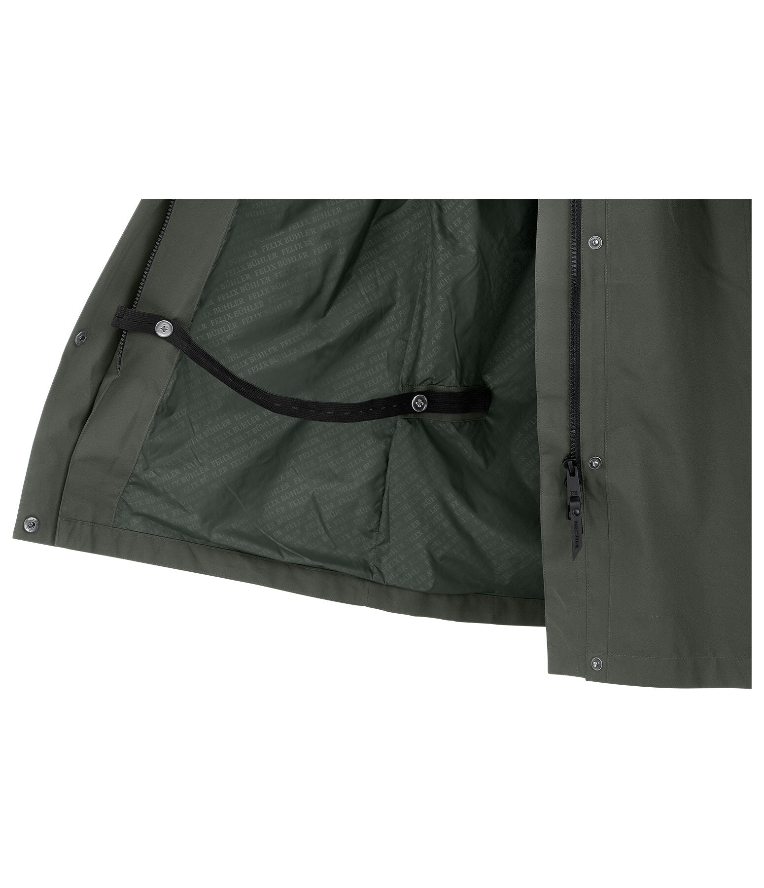 functionele rij-jas Enna met capuchon