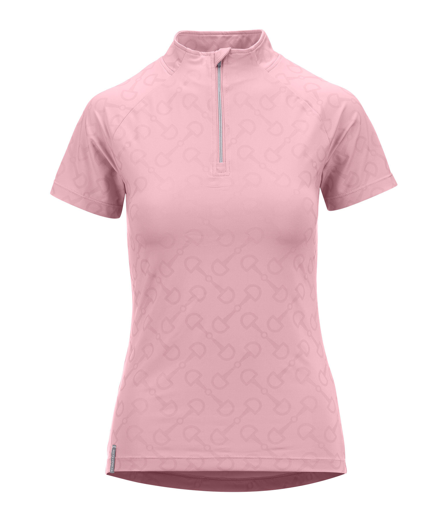 functioneel shirt met ritssluiting Clea